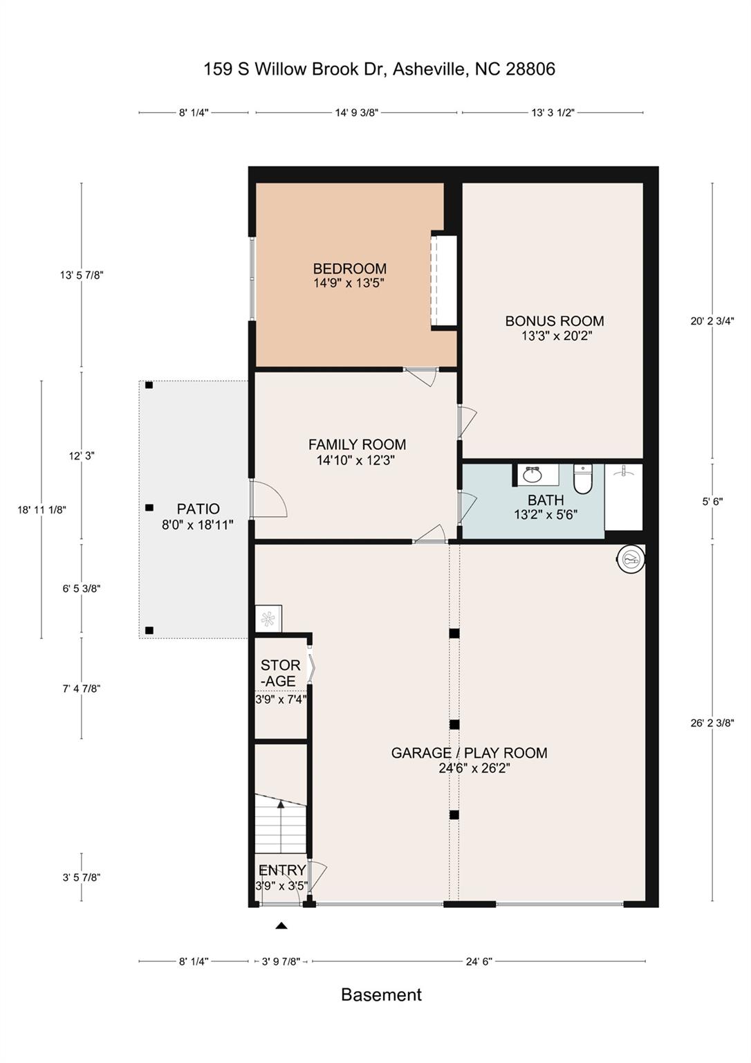 159 S Willow Brook Drive Asheville NC 28806