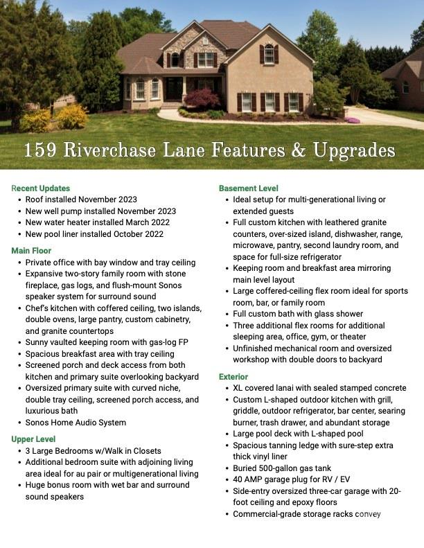 159 Riverchase Lane Mooresville NC 28115