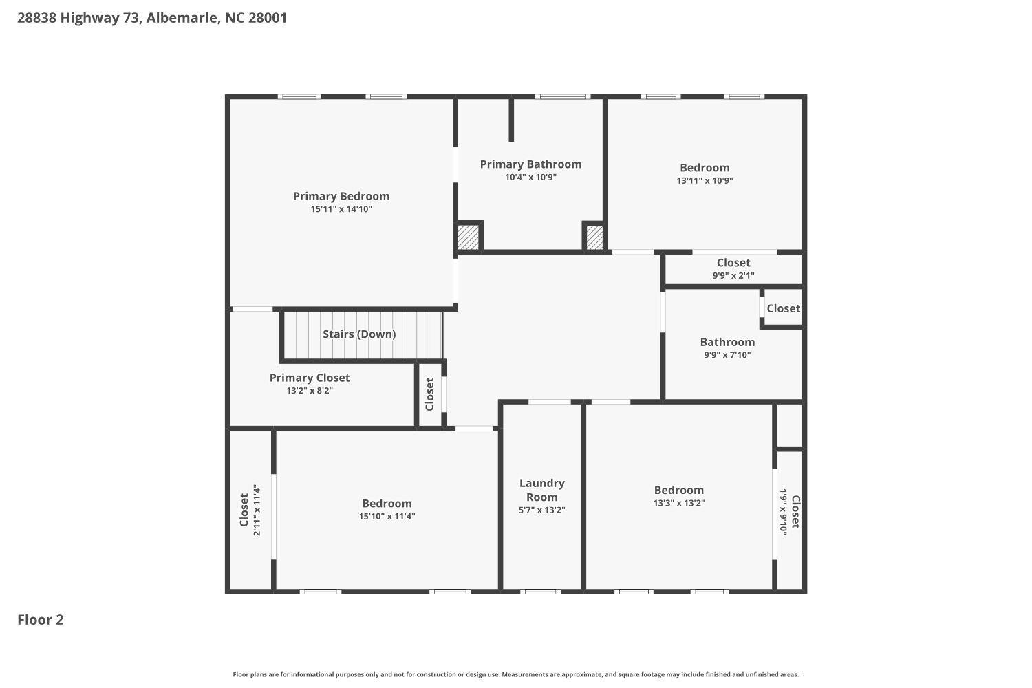 28838 Hwy 73 Highway Albemarle NC 28001