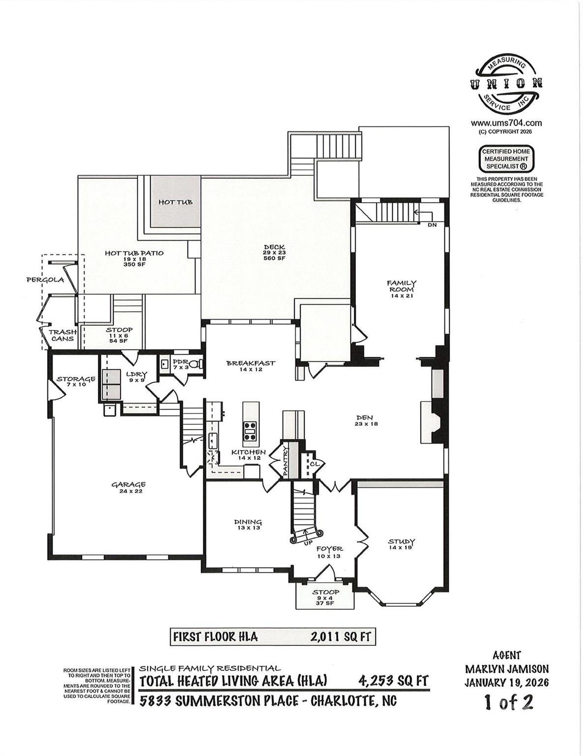 5833 Summerston Place Charlotte NC 28277