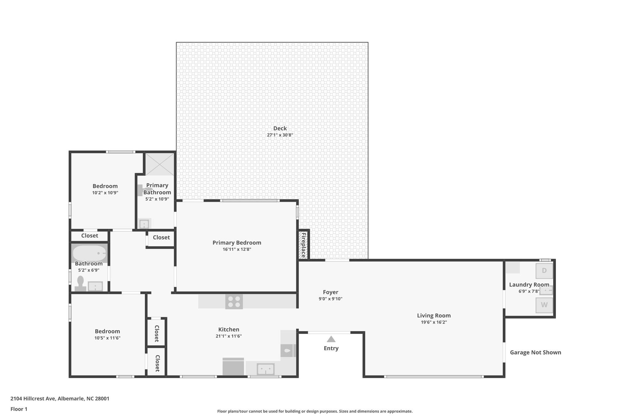 2104 Hillcrest Avenue Albemarle NC 28001