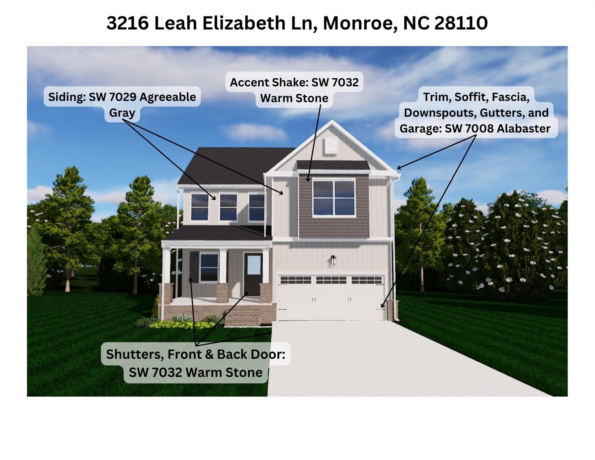 3216 Leah Elizabeth Lane Monroe NC 28110