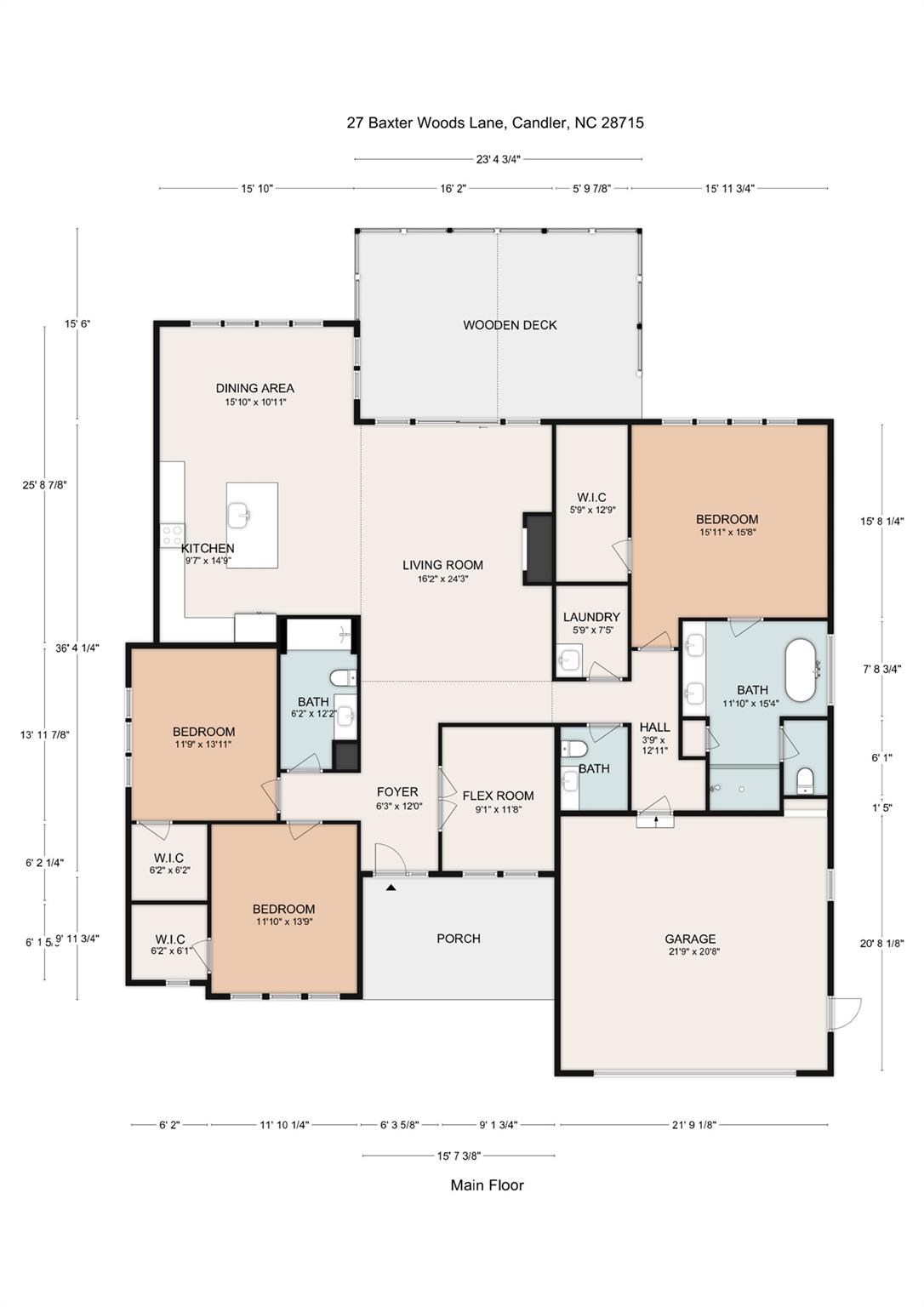 27 Baxter Woods Lane Candler NC 28715