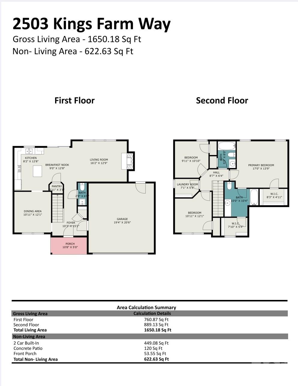 2503 Kings Farm Way Indian Trail NC 28079