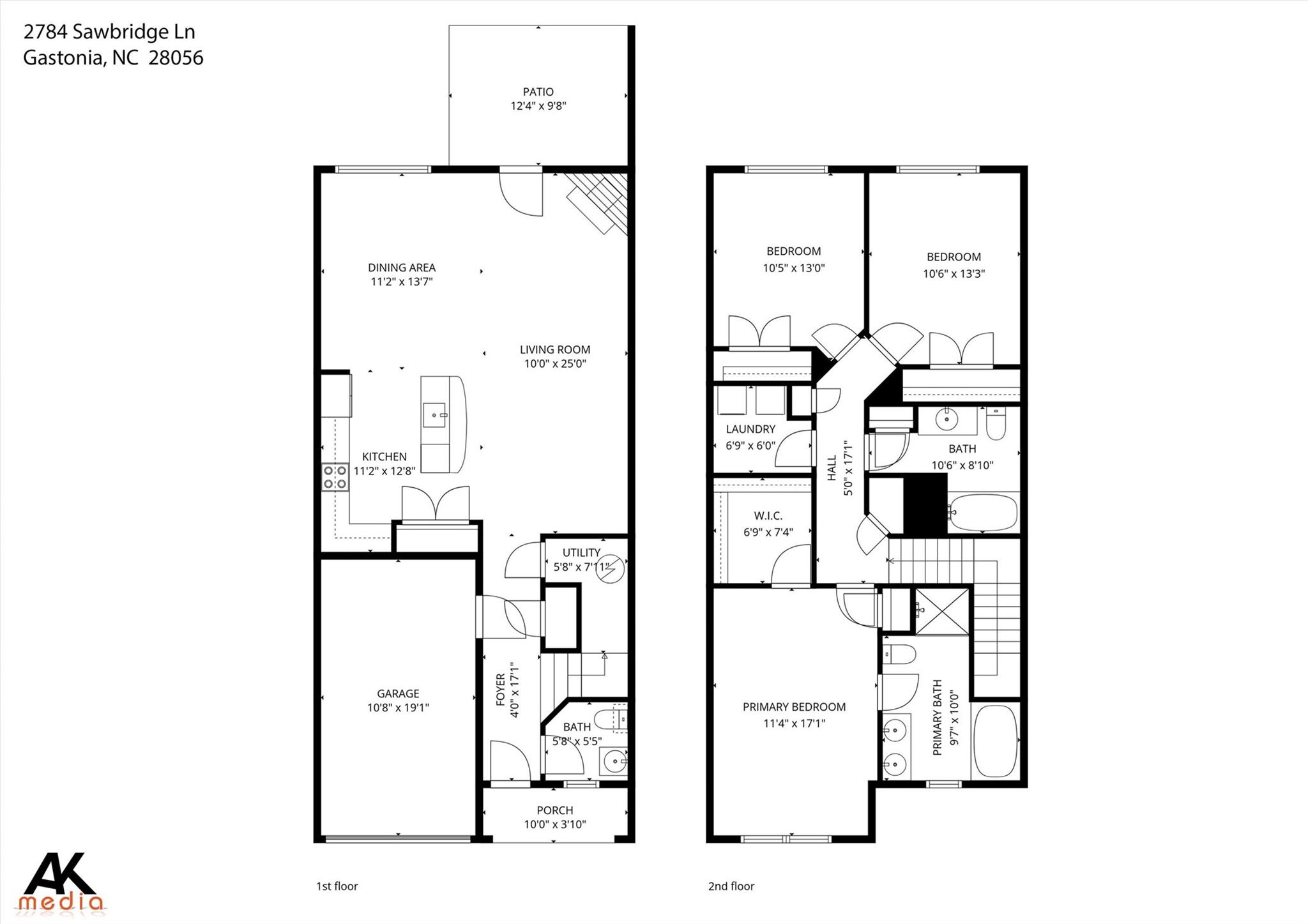 2784 Sawbridge Lane Gastonia NC 28056