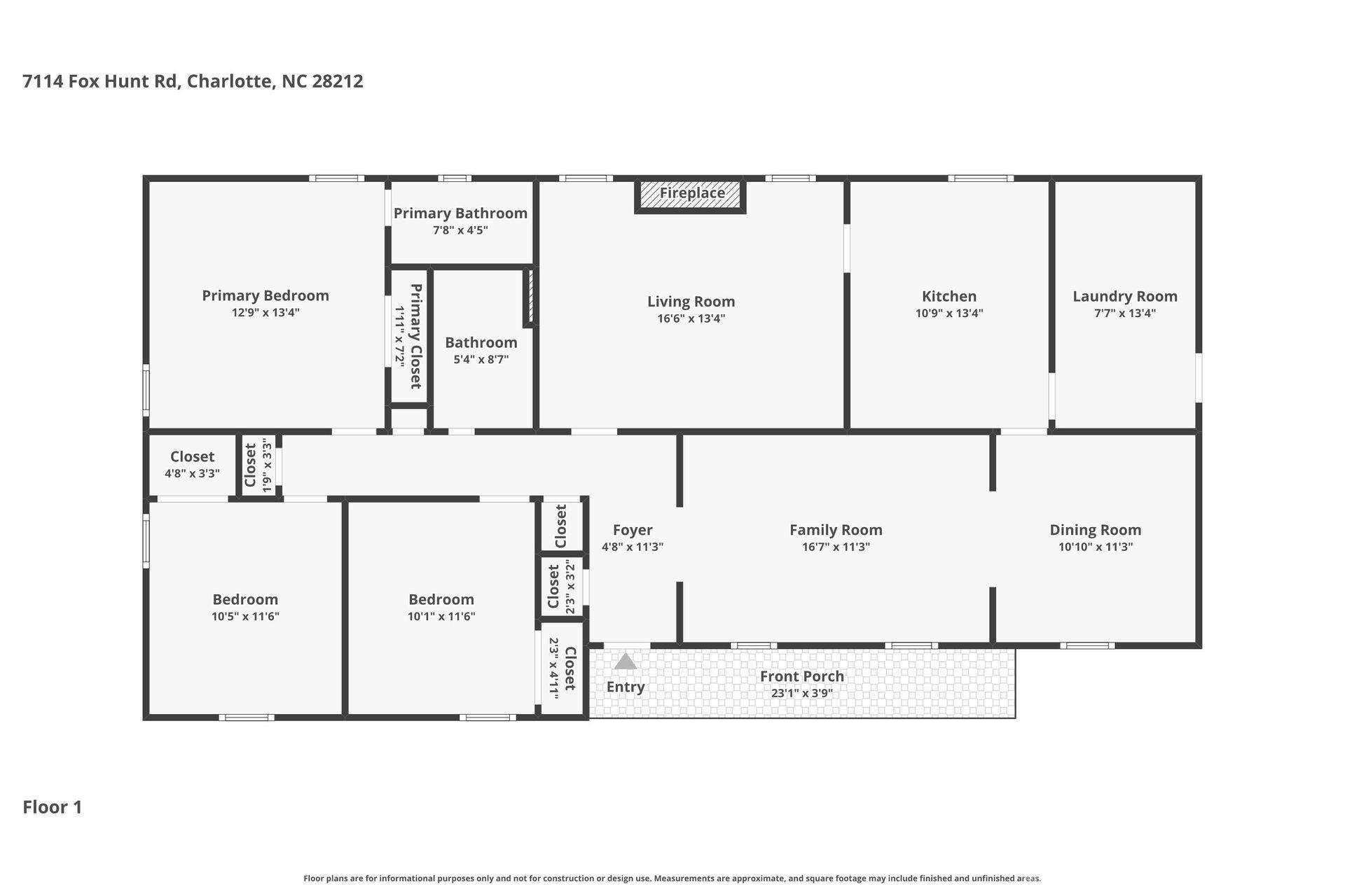 7114 Fox Hunt Road Charlotte NC 28212