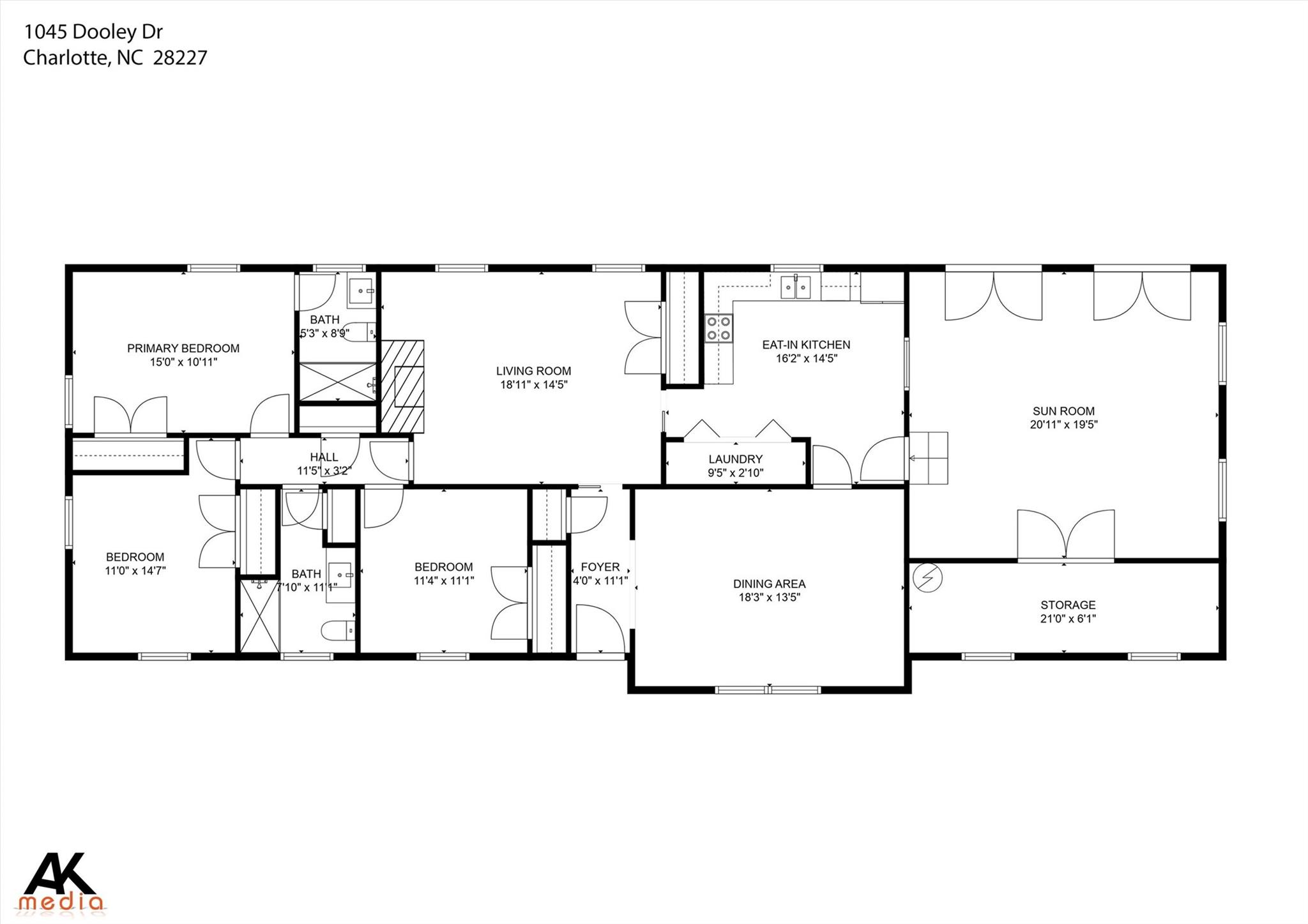 1045 Dooley Drive Charlotte NC 28227
