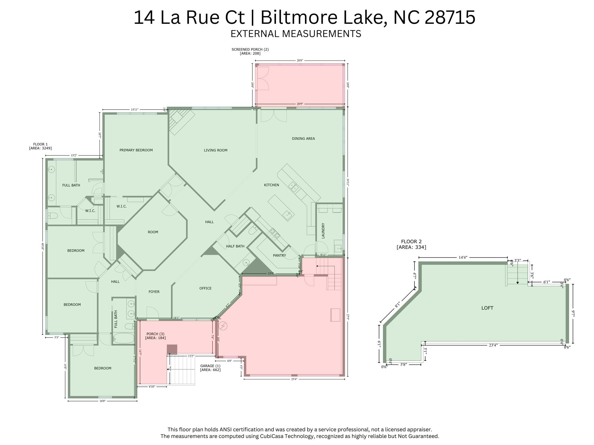 14 Larue Court Biltmore Lake NC 28715