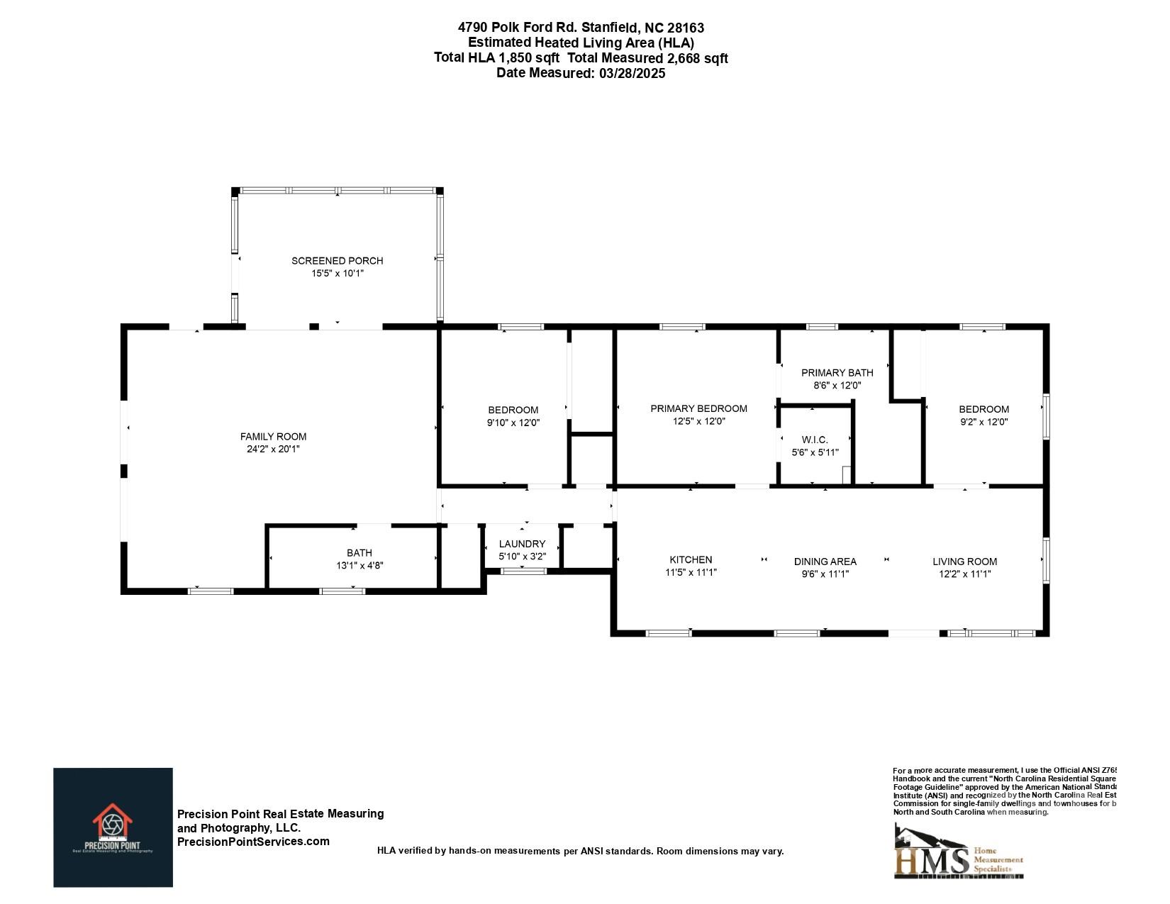 4790 Polk Ford Road Stanfield NC 28163