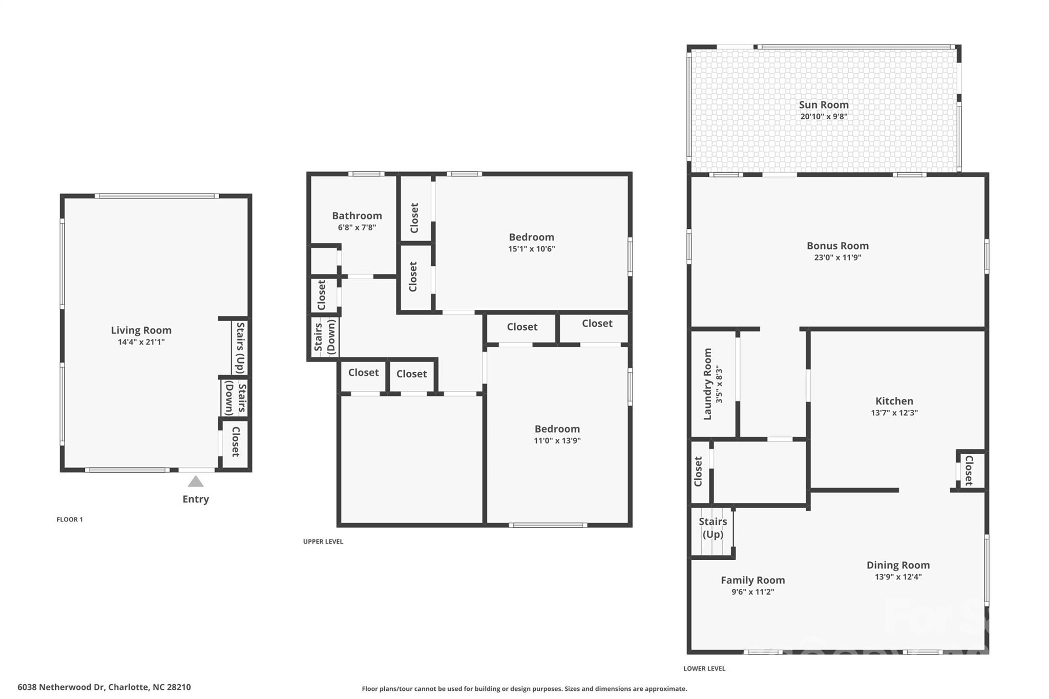 6038 Netherwood Drive Charlotte NC 28210