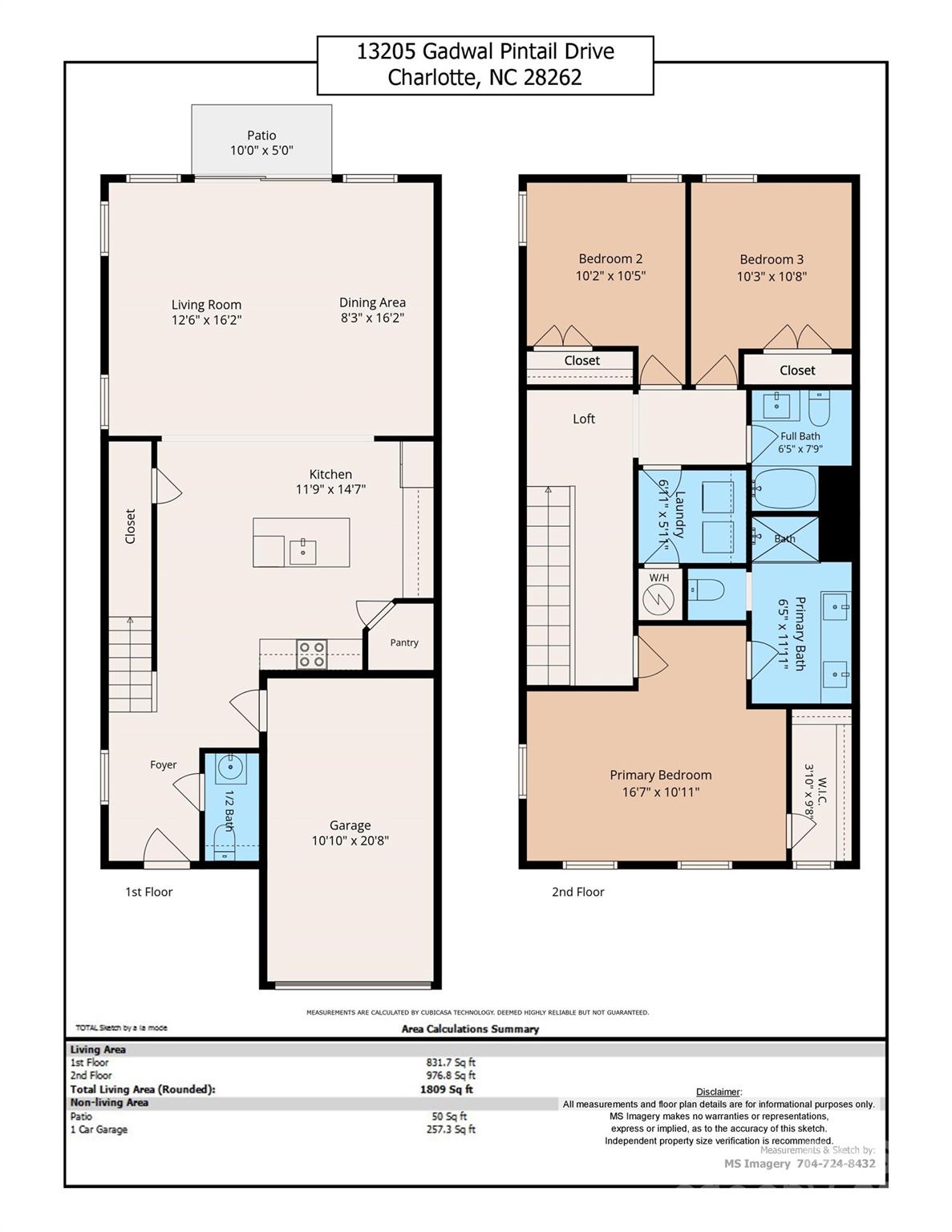 13205 Gadwal Pintail Drive Charlotte NC 28262