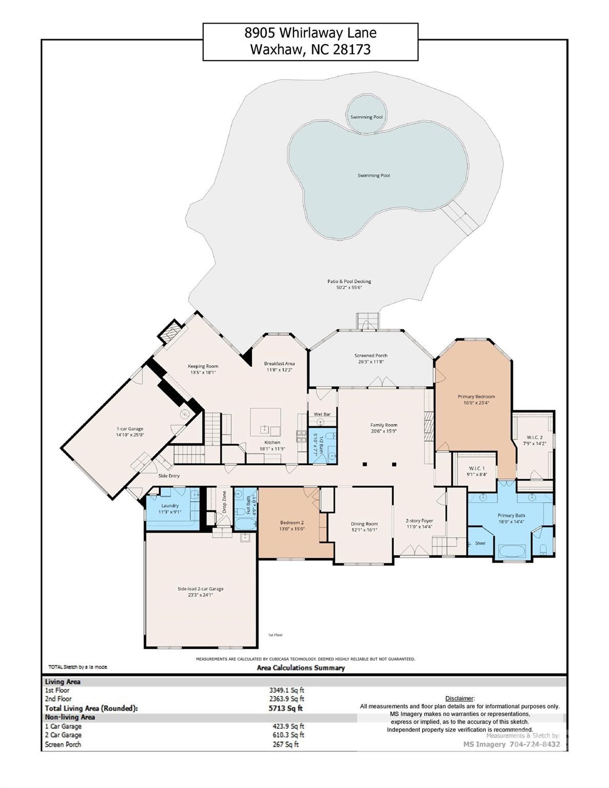 8905 Whirlaway Lane Waxhaw NC 28173