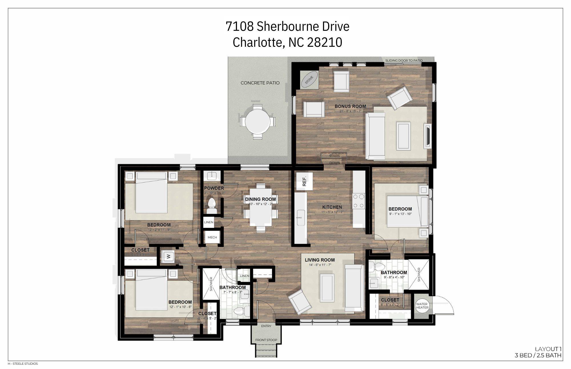 7108 Sherbourne Drive Charlotte NC 28210