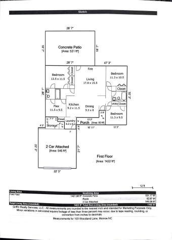 103 Woodland Lane Monroe NC 28112
