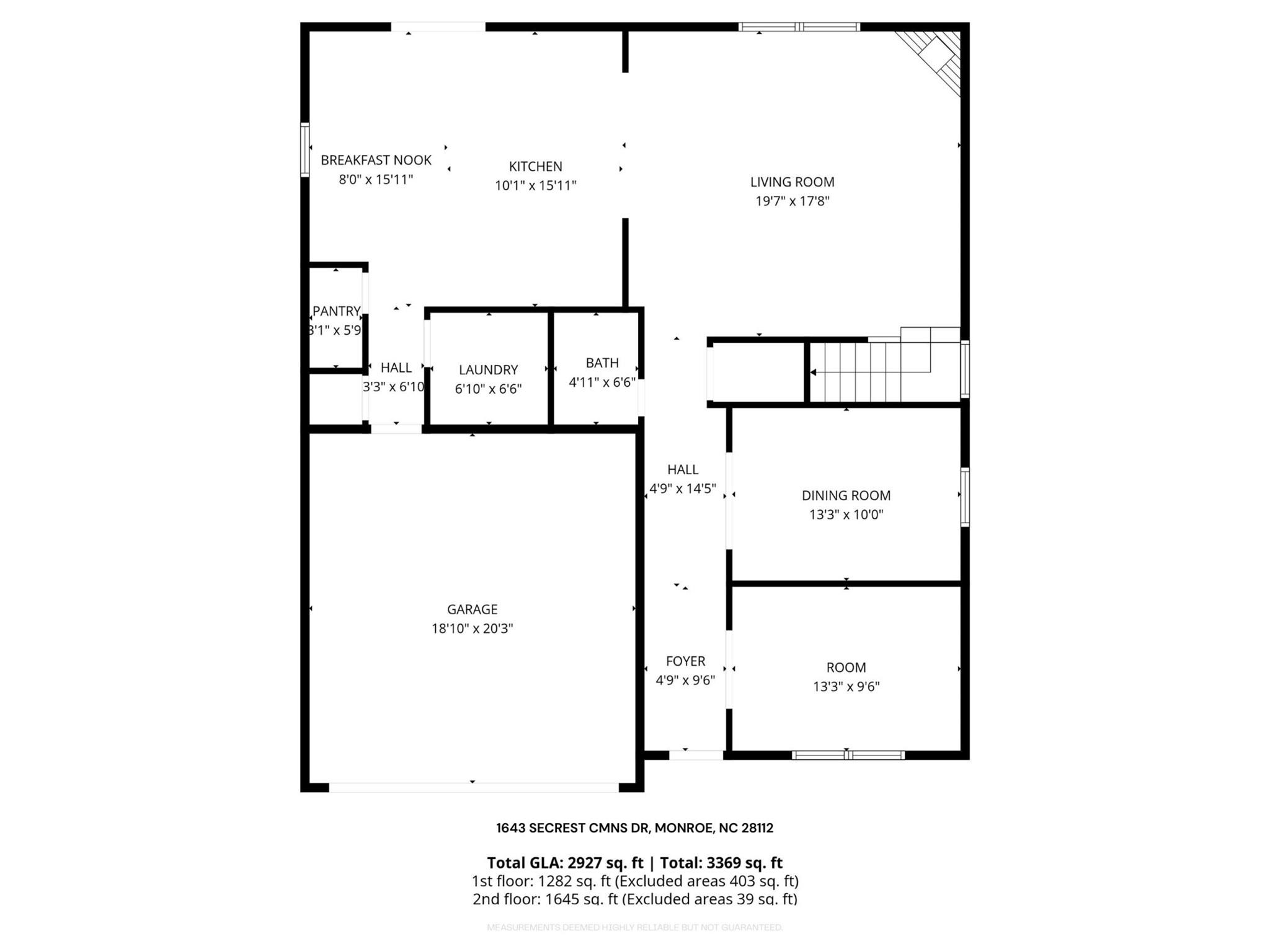 1643 Secrest Commons Drive Monroe NC 28112