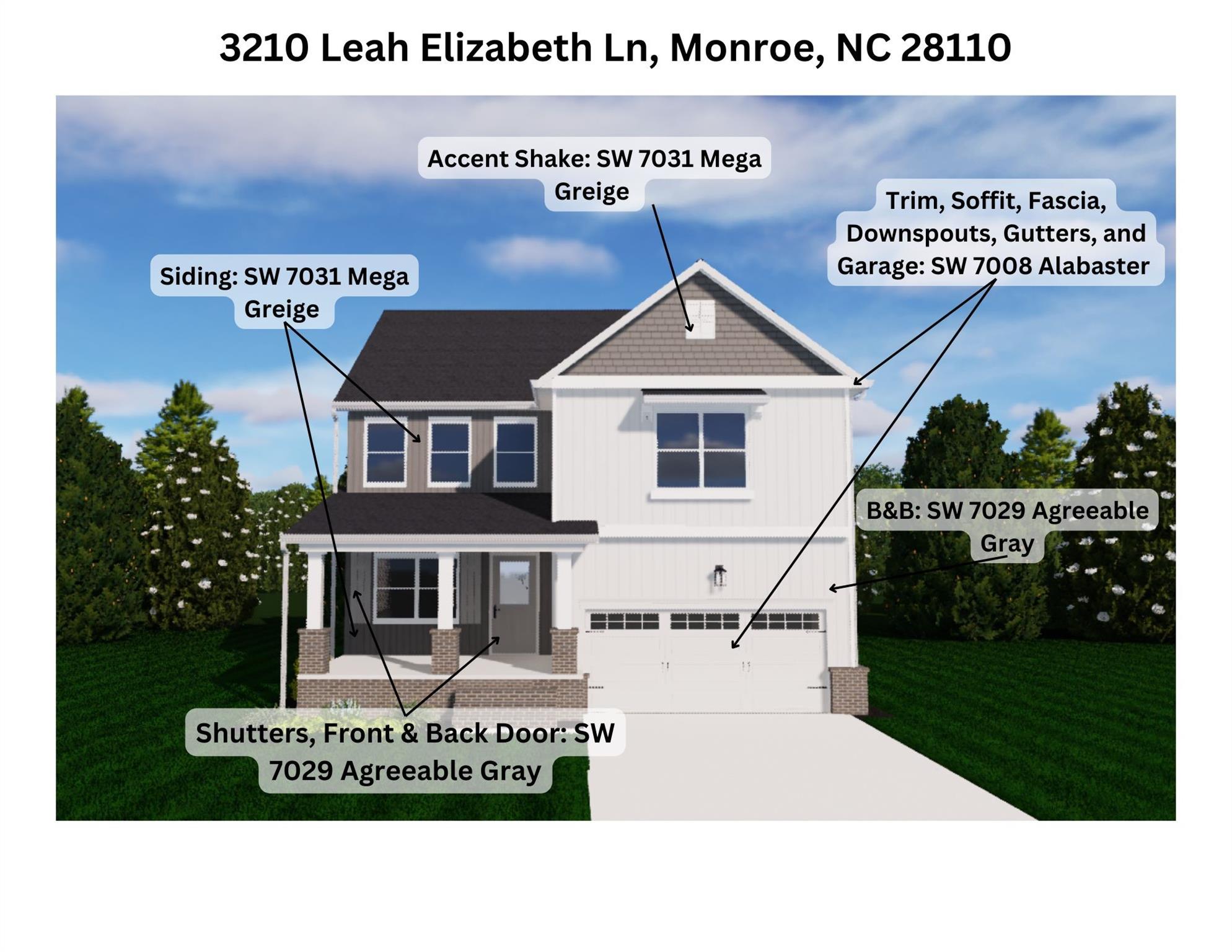 3210 Leah Elizabeth Lane Monroe NC 28110
