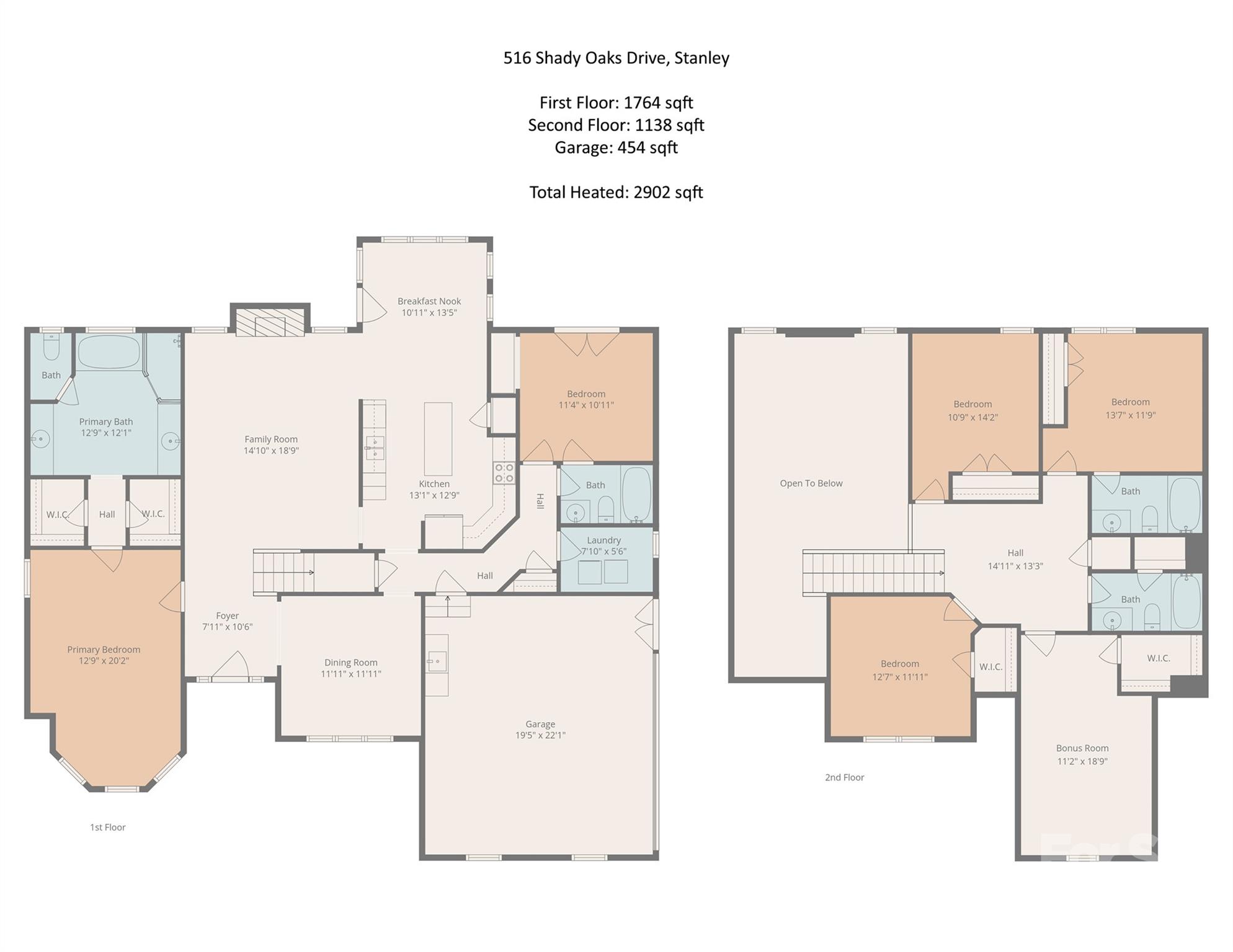 516 Shady Oaks Drive Stanley NC 28164