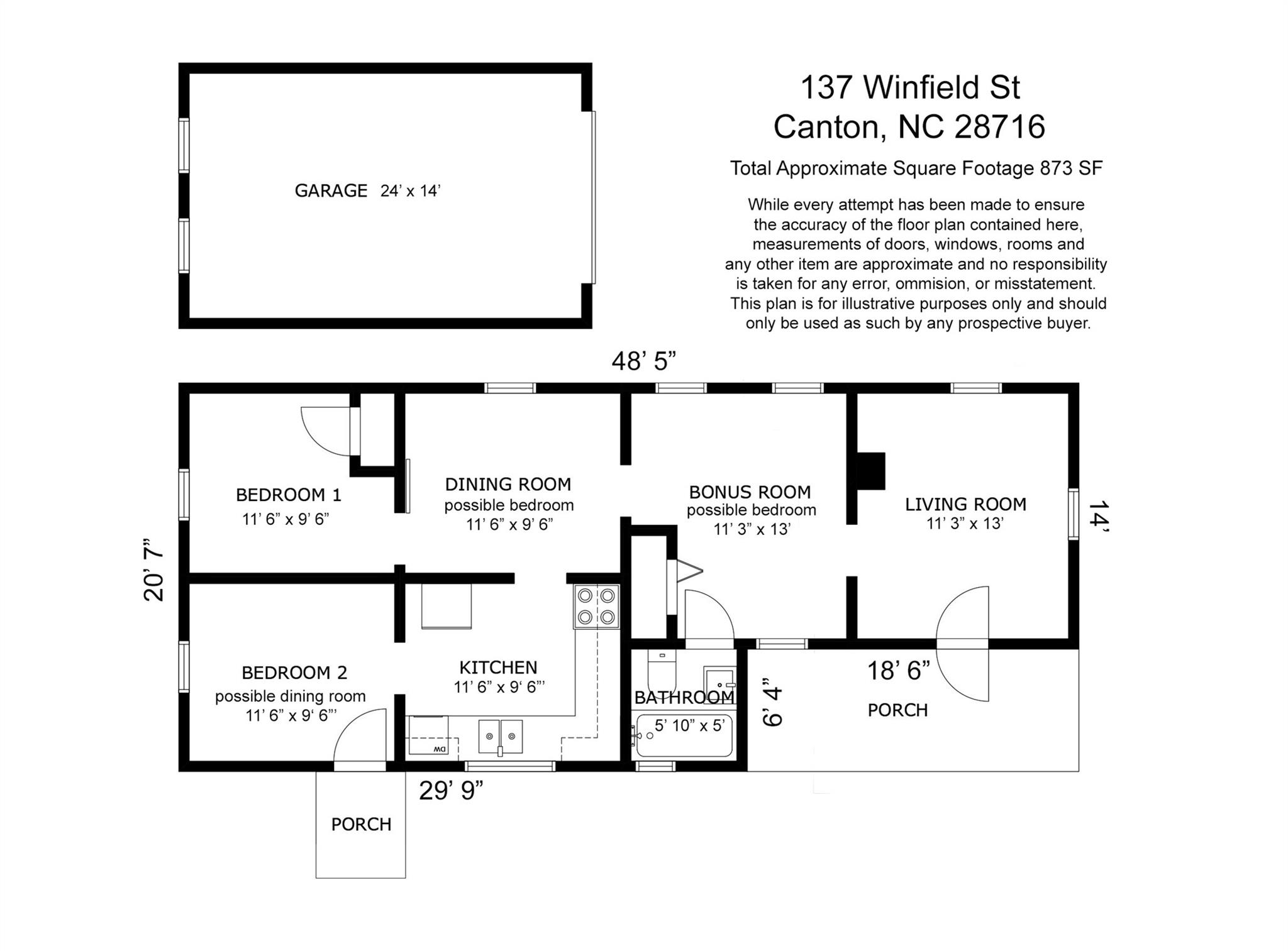 137 Winfield Street Canton NC 28716