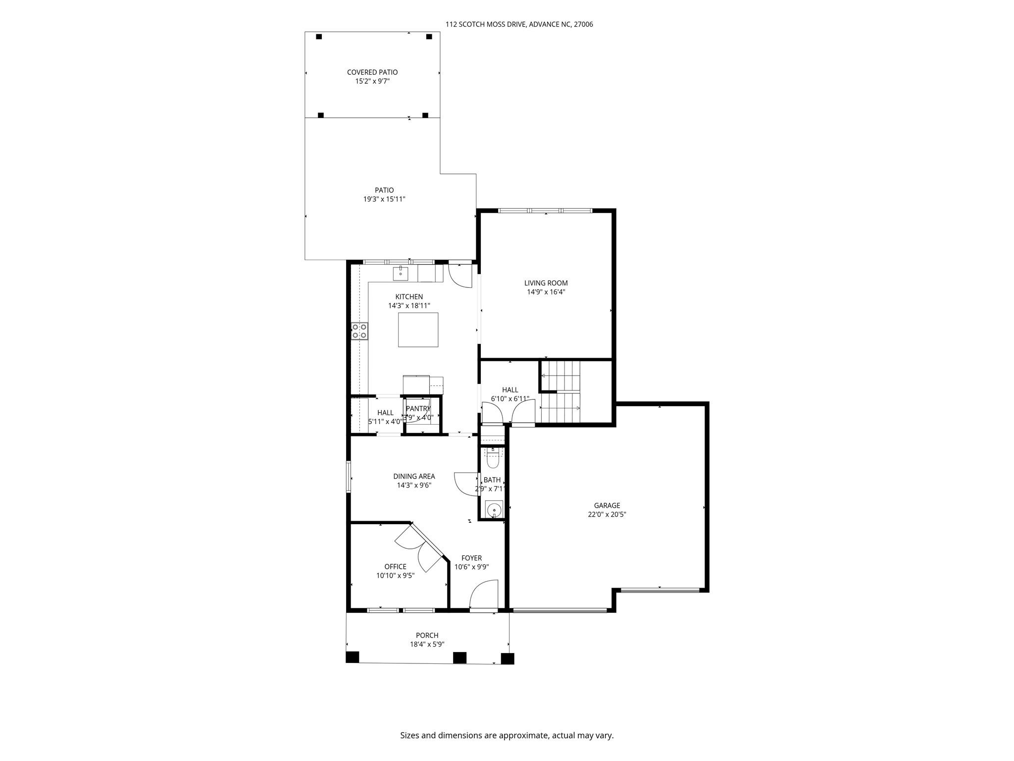 112 Scotch Moss Drive Advance NC 27006