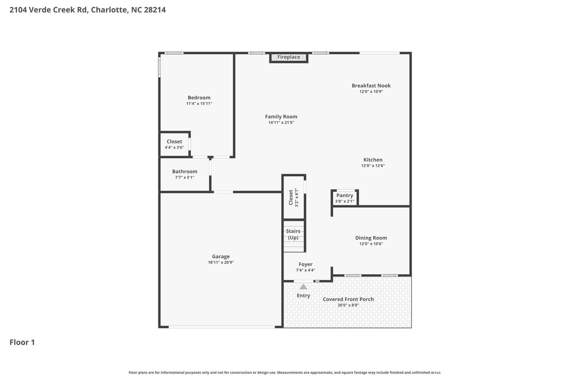 2104 Verde Creek Road Charlotte NC 28214