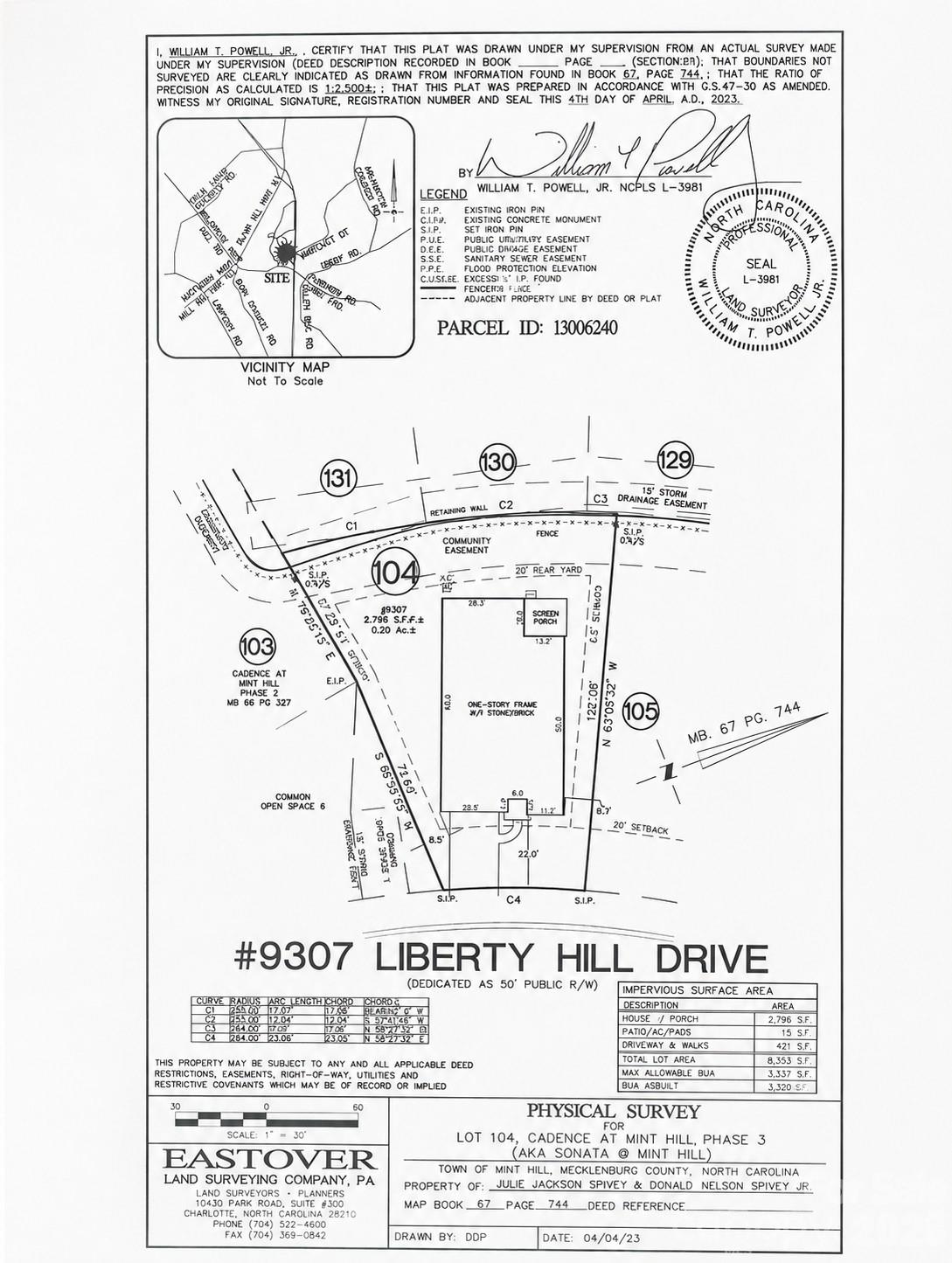 9307 Liberty Hill Drive Mint Hill NC 28227