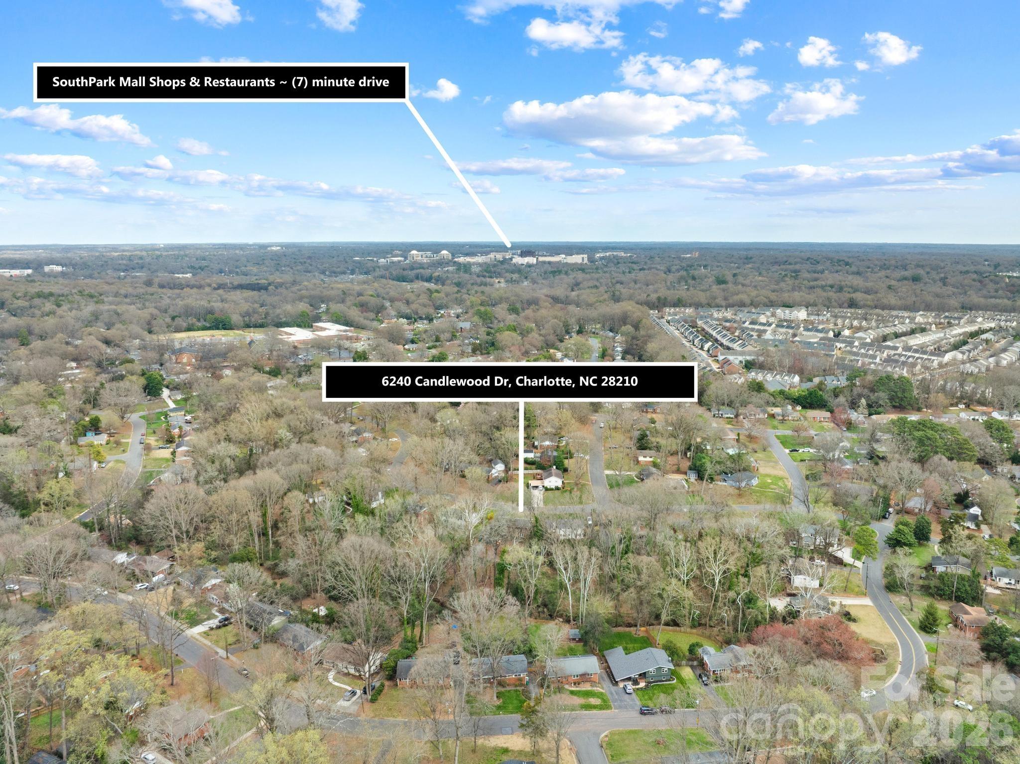 6240 Candlewood Drive Charlotte NC 28210
