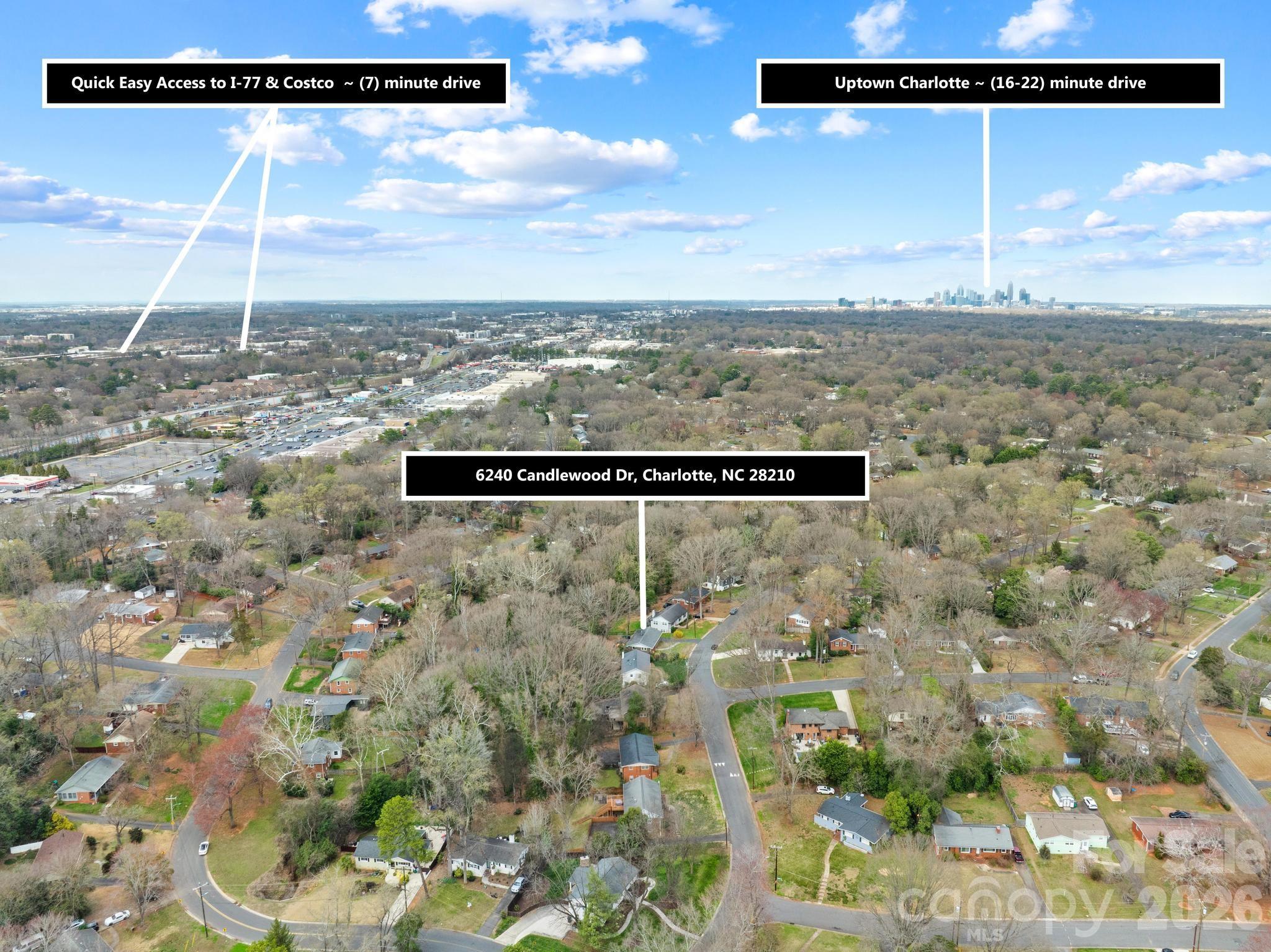6240 Candlewood Drive Charlotte NC 28210