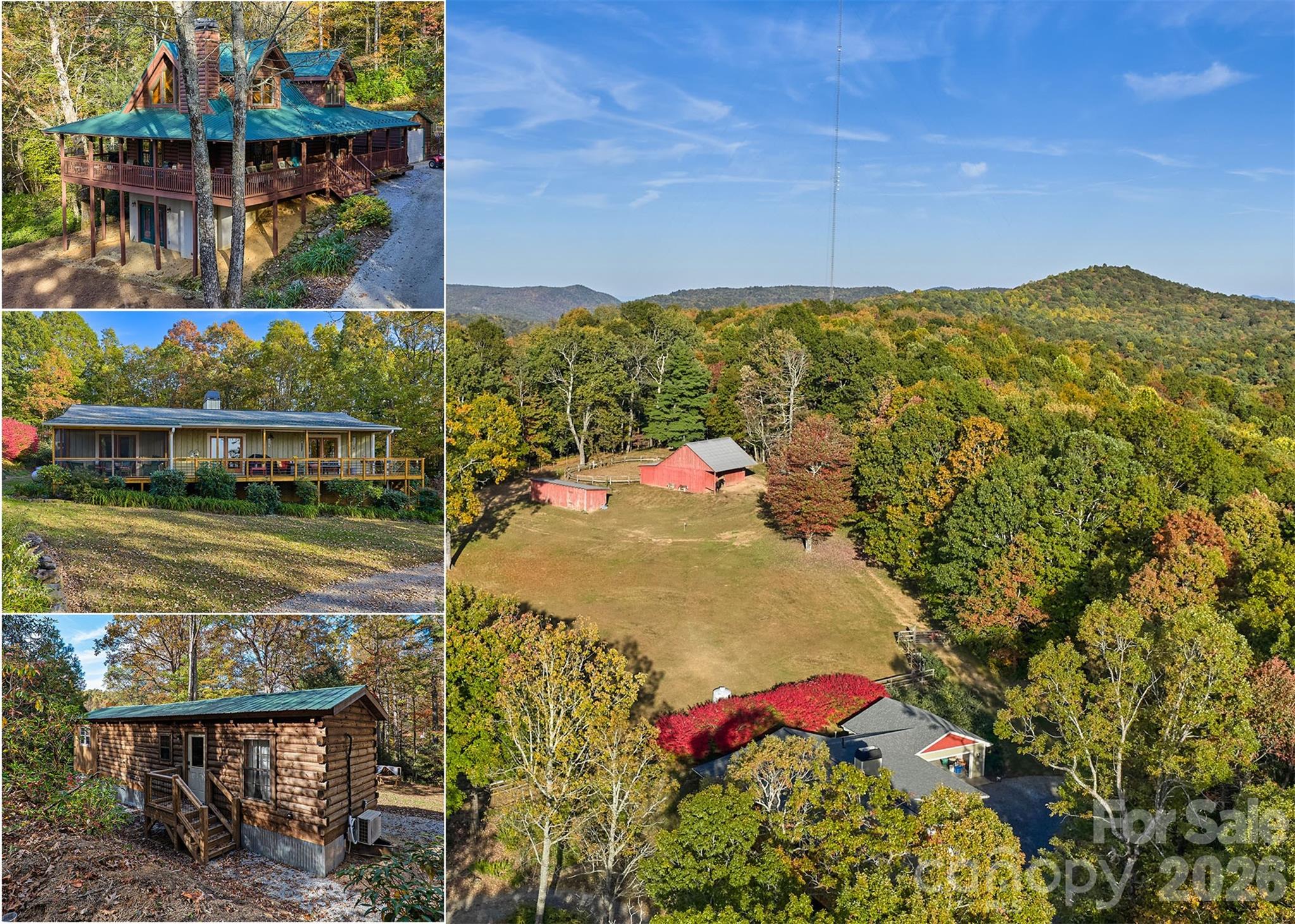 325, 141 & 75 Owl Haven Lane Cedar Mountain NC 28718