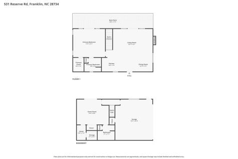 531 Reserve Road Franklin NC 28734