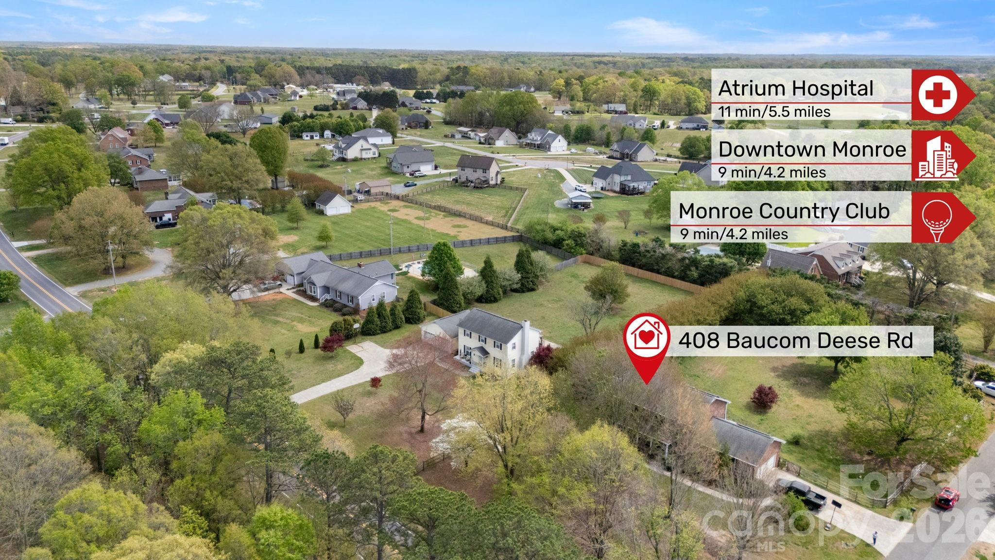 408 Baucom Deese Road Monroe NC 28110
