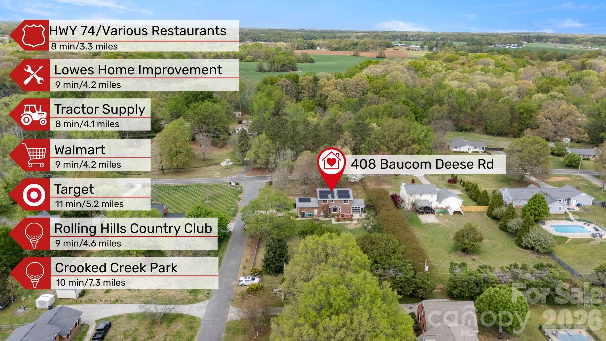 408 Baucom Deese Road Monroe NC 28110