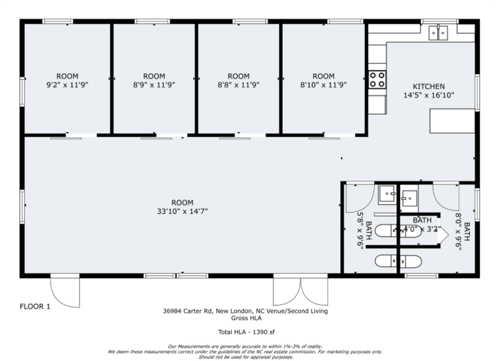 36984 B&c Carter Road New London NC 28127