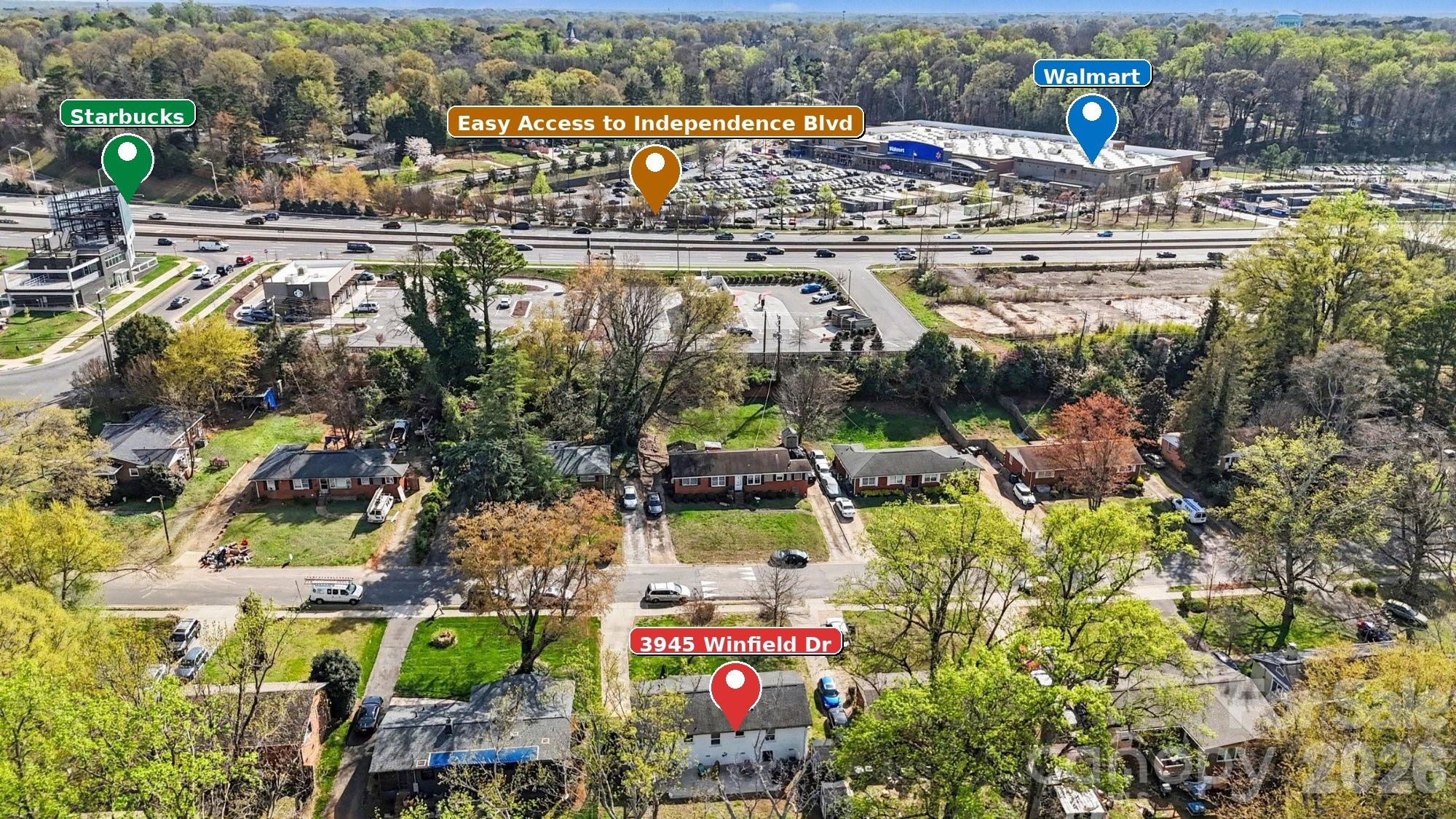 3945 Winfield Drive Charlotte NC 28205