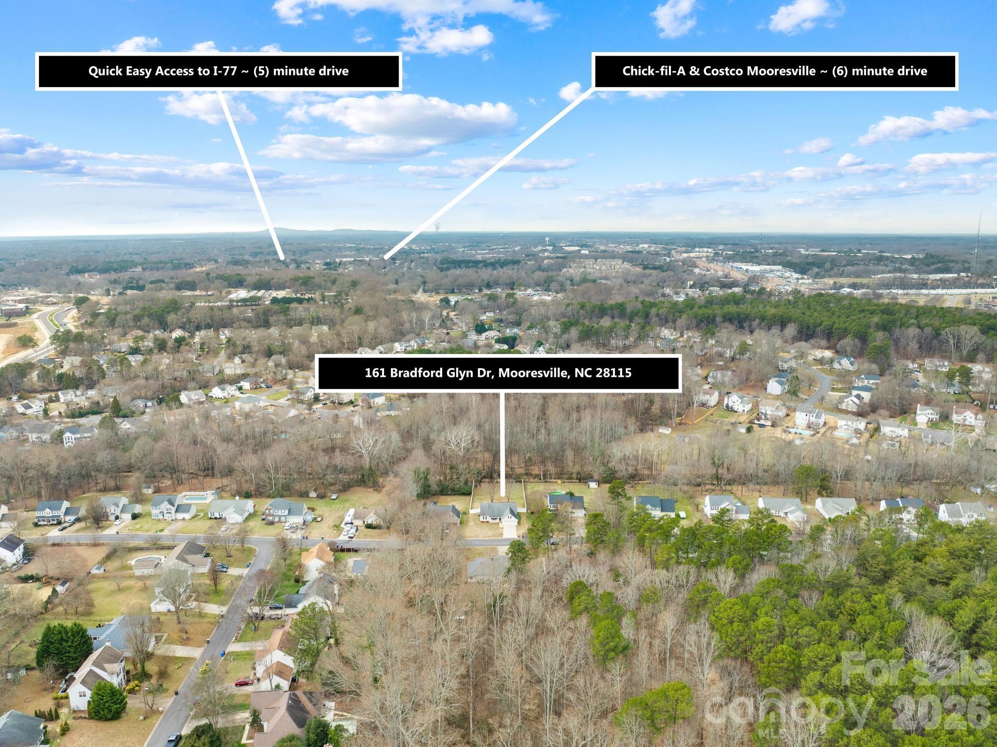 161 Bradford Glyn Drive Mooresville NC 28115