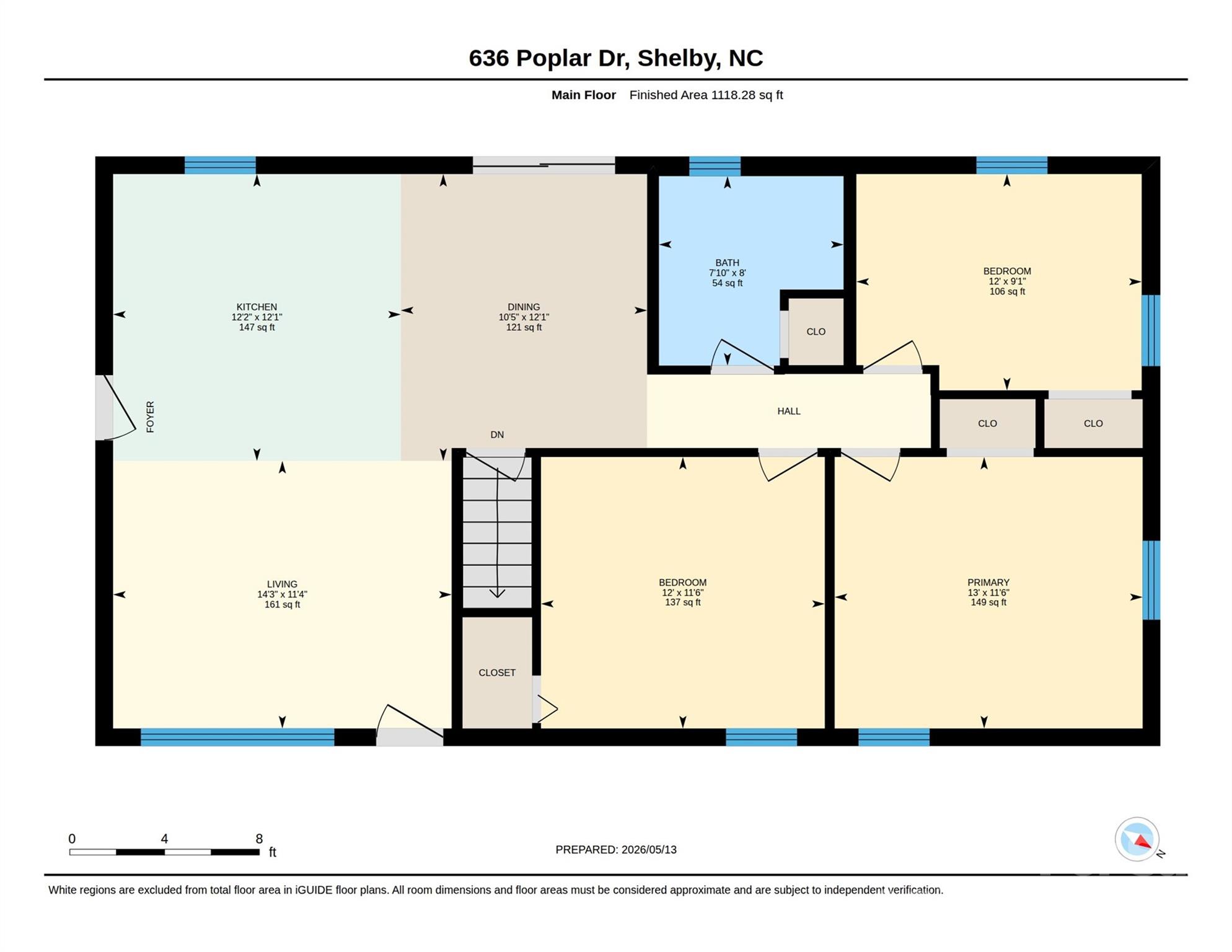 636 Poplar Drive Shelby NC 28152