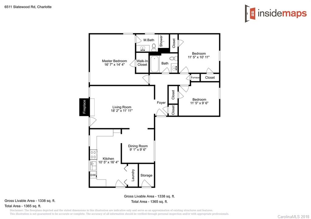6511 Slatewood Road Charlotte NC 28212