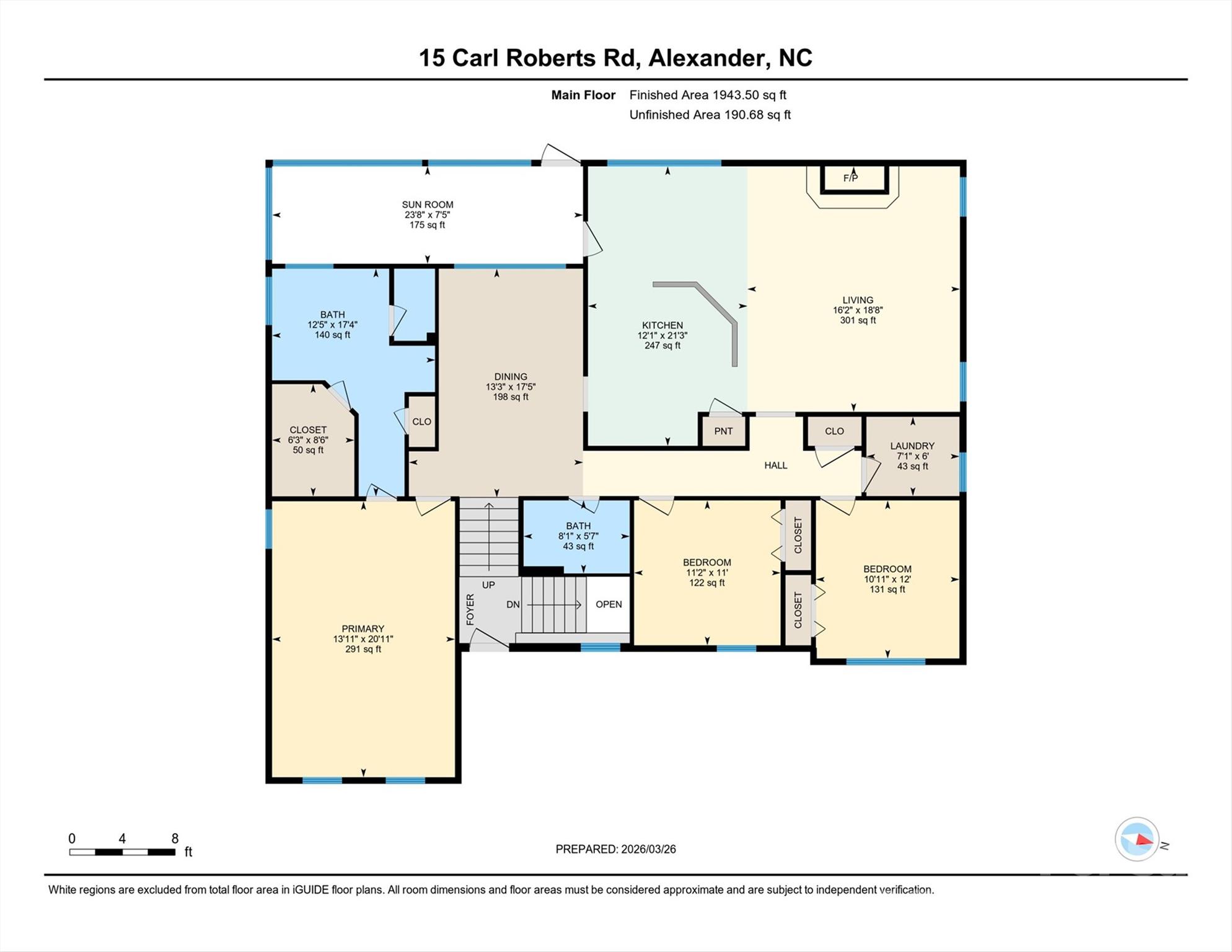 15 Carl Roberts Road Alexander NC 28701