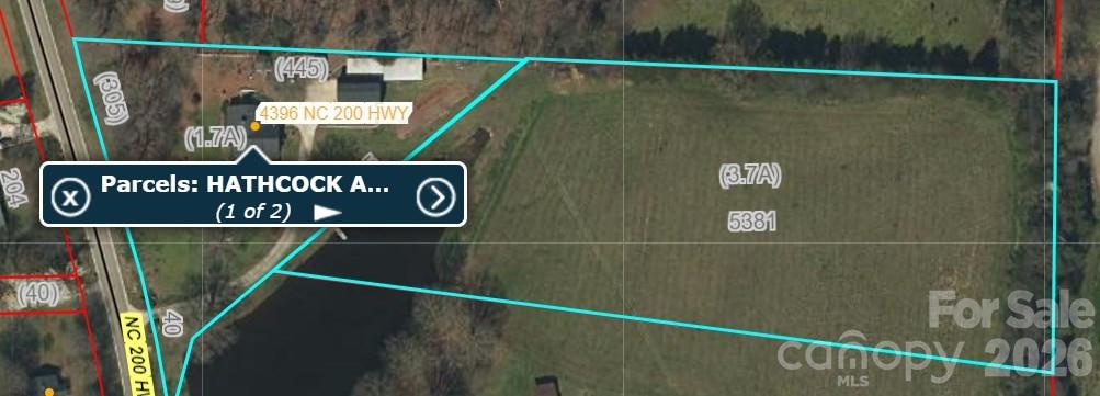 4396 Nc Hwy 200 Highway Stanfield NC 28163