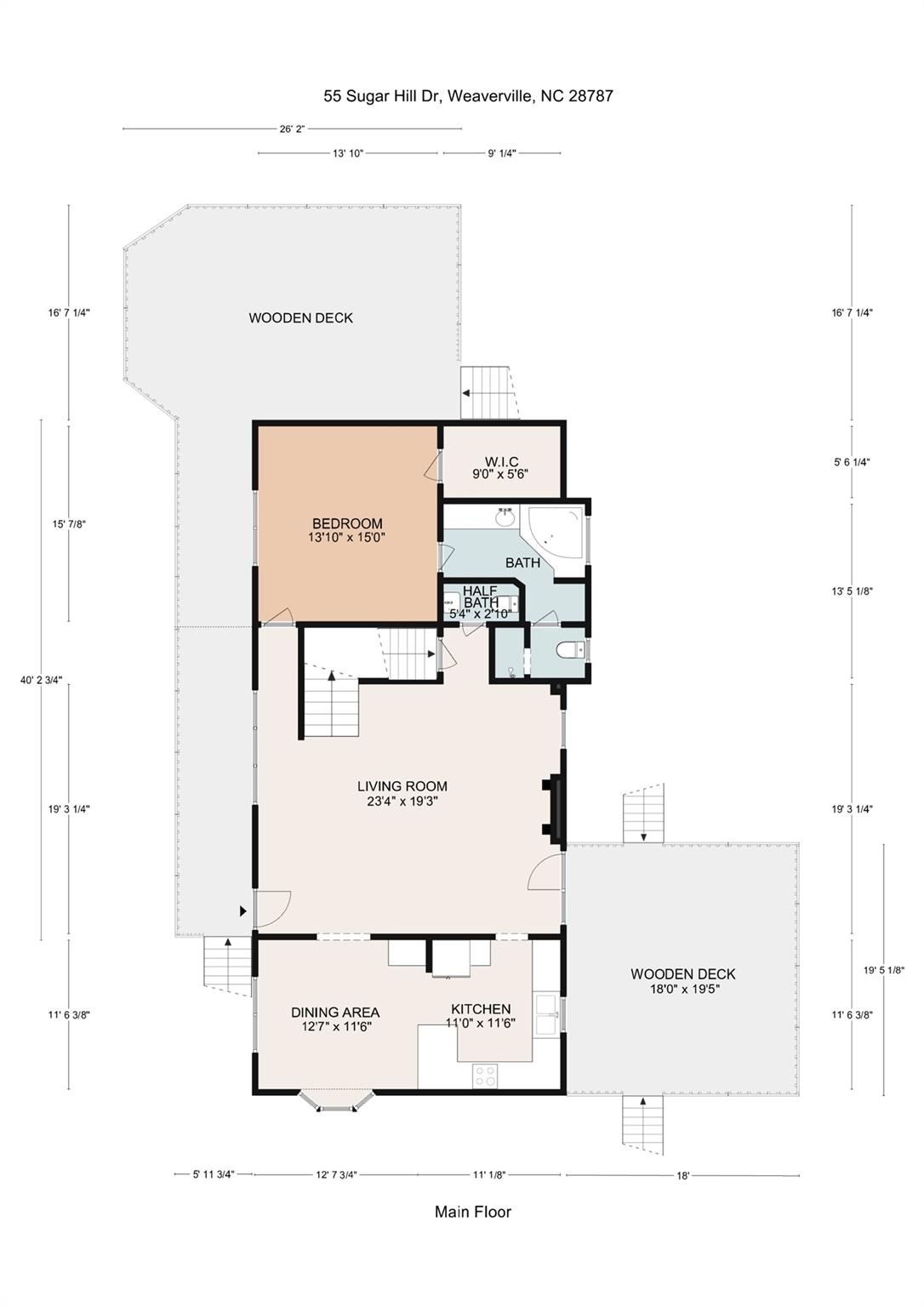 55 Sugar Hill Drive Weaverville NC 28787