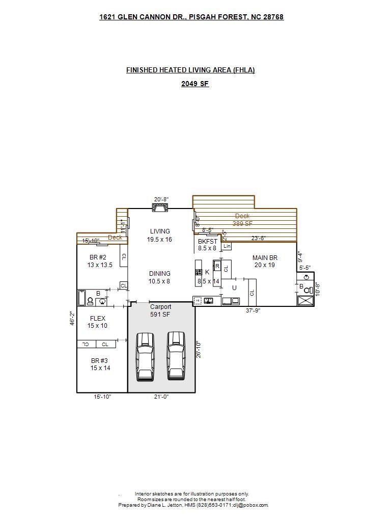 1621 Glen Cannon Drive Pisgah Forest NC 28768