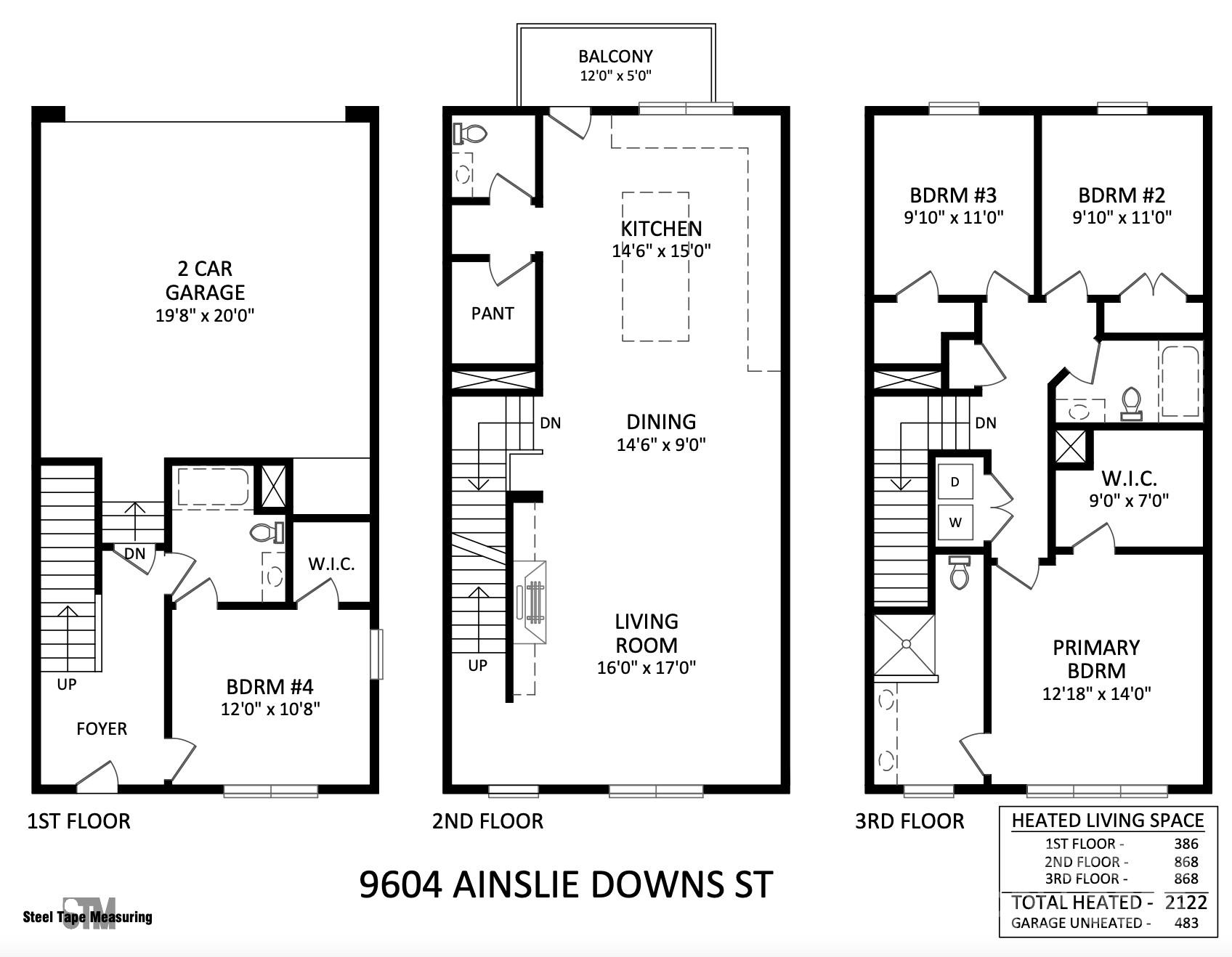 9604 Ainslie Downs Street Charlotte NC 28273
