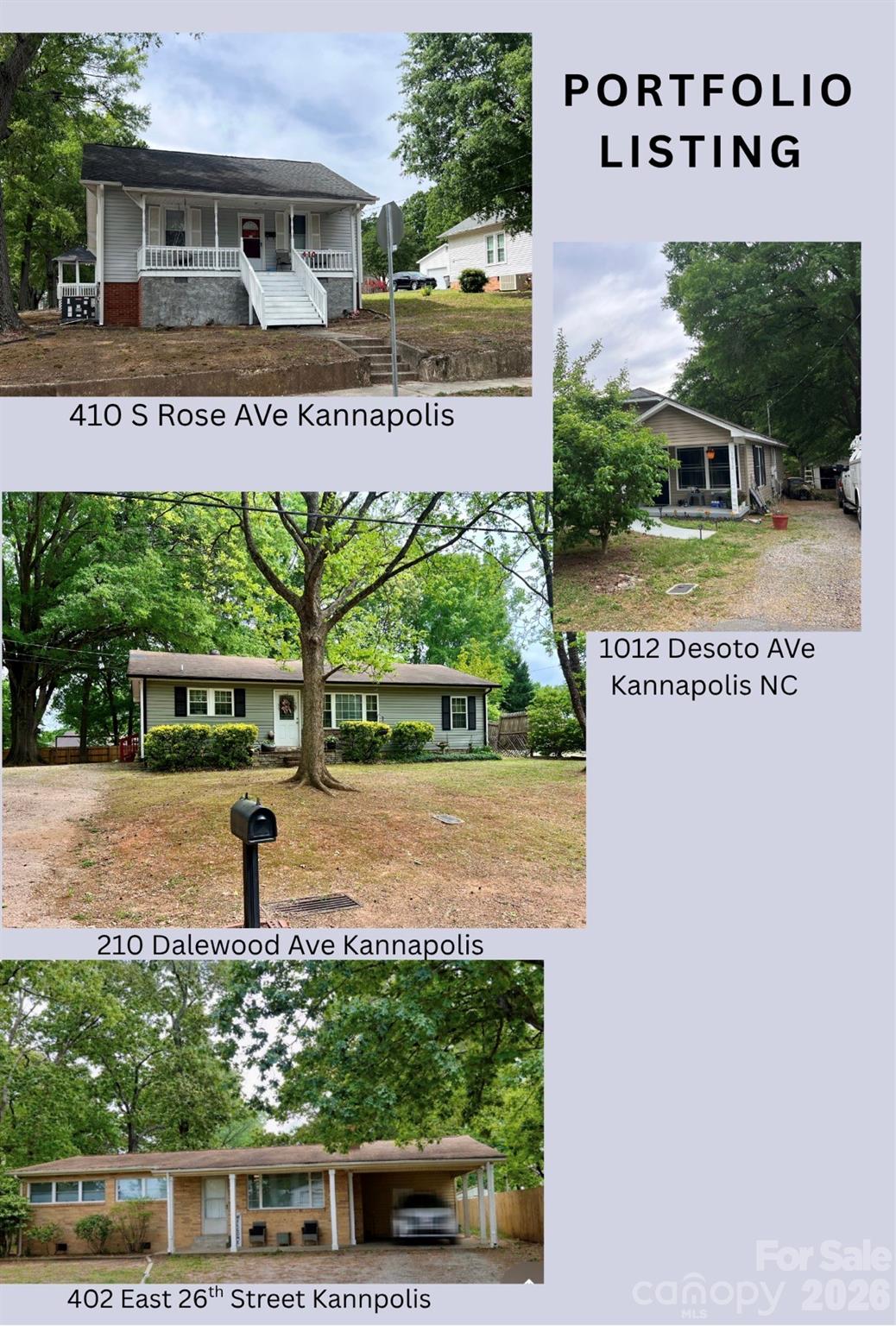 410 S Rose Avenue Kannapolis NC 28083