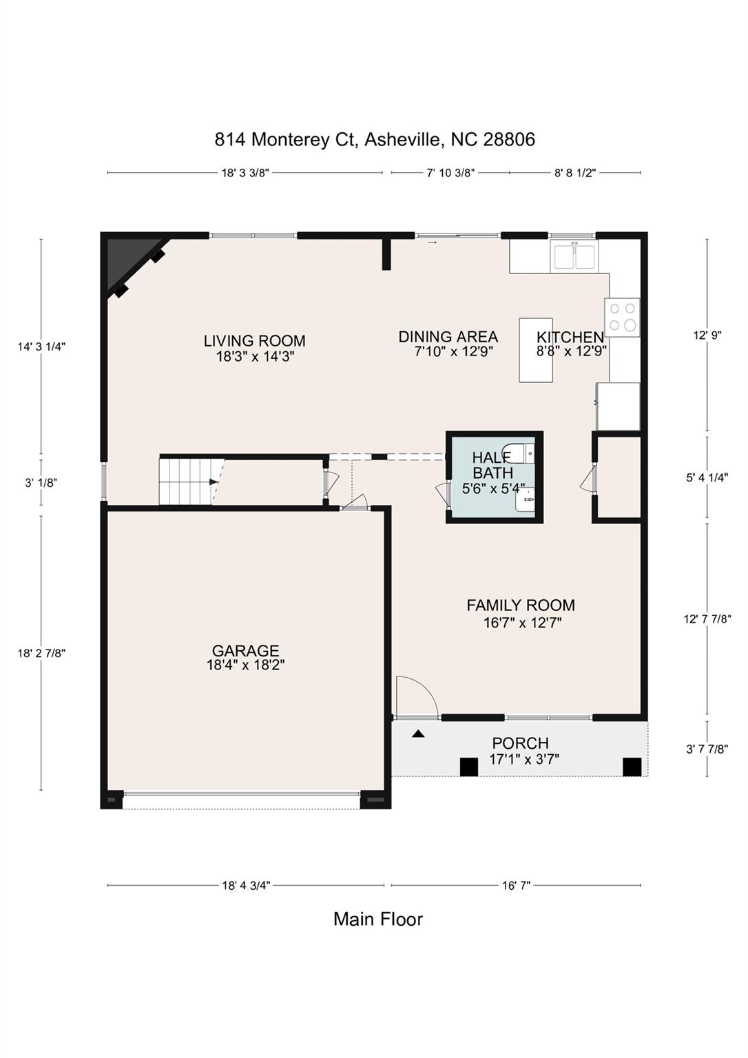 814 Monterey Court Asheville NC 28806