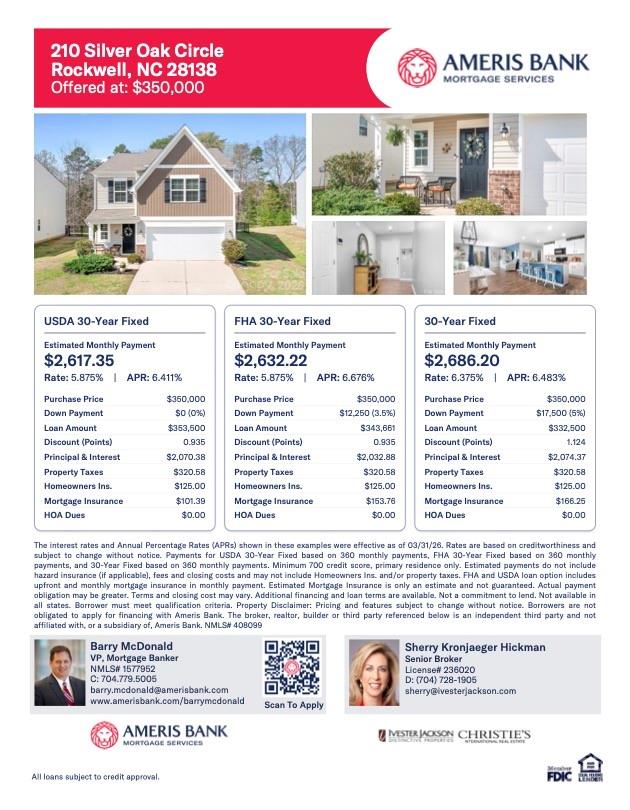 210 Silver Oak Circle Rockwell NC 28138