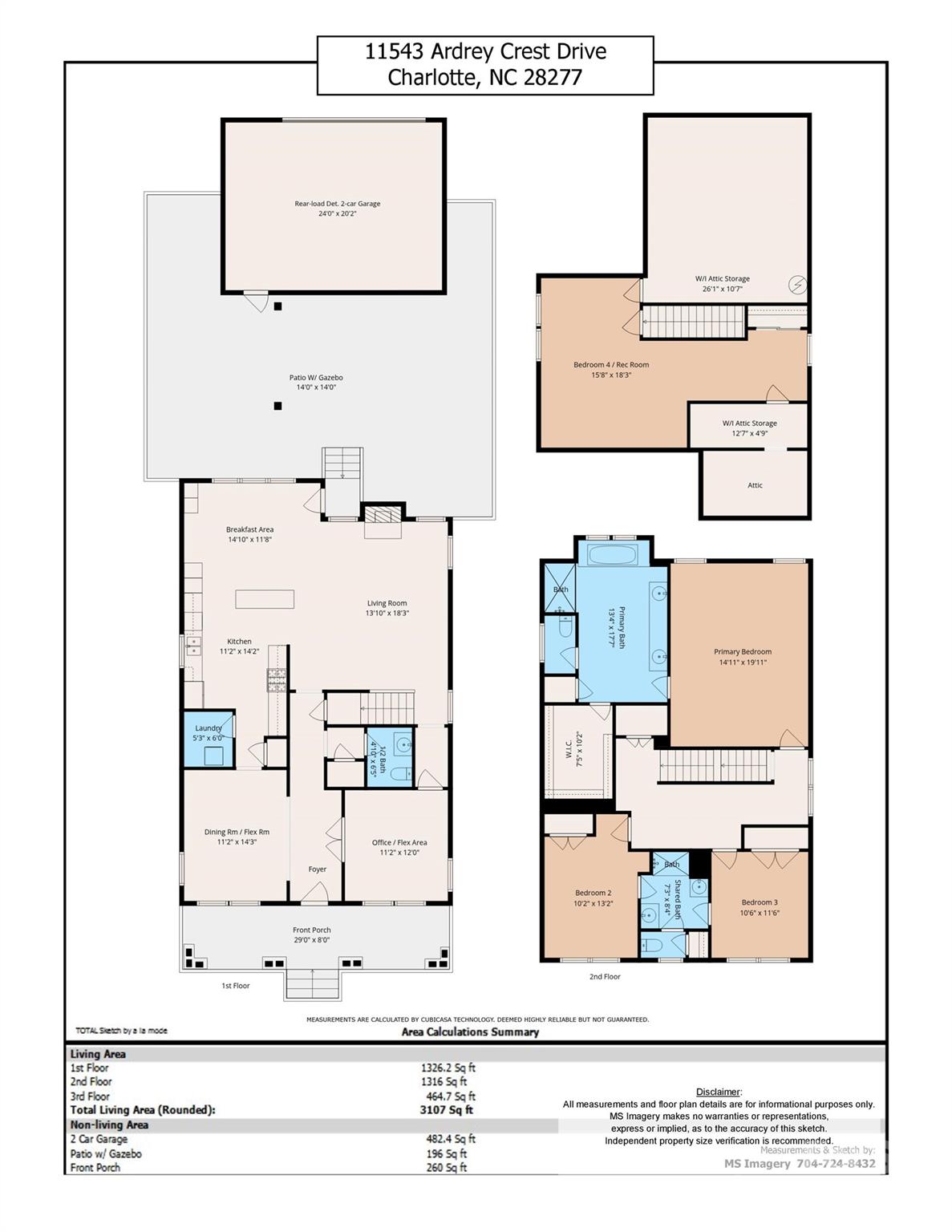 11543 Ardrey Crest Drive Charlotte NC 28277