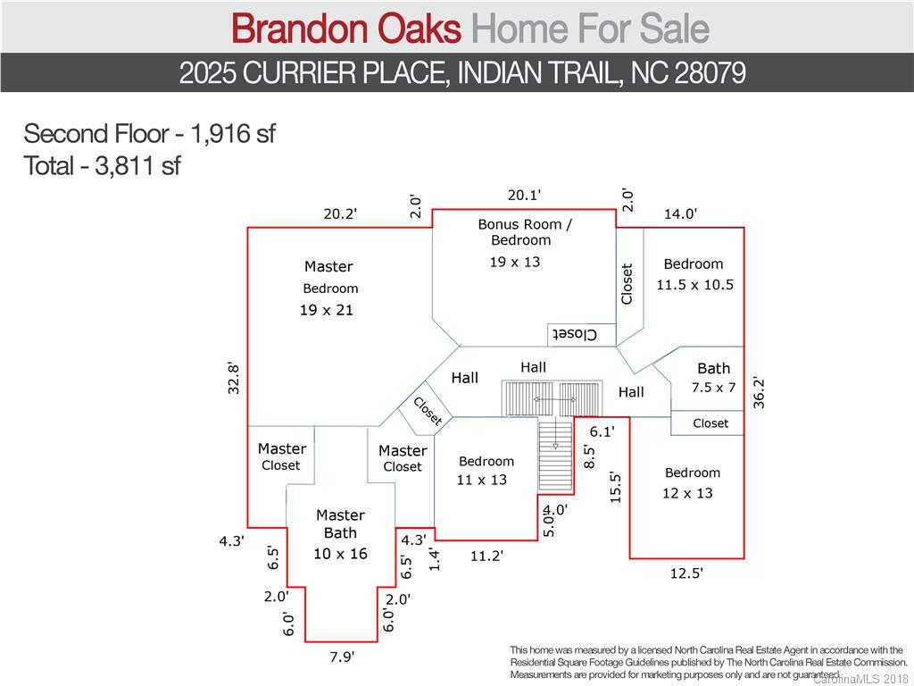 2025 Currier Place Indian Trail NC 28079