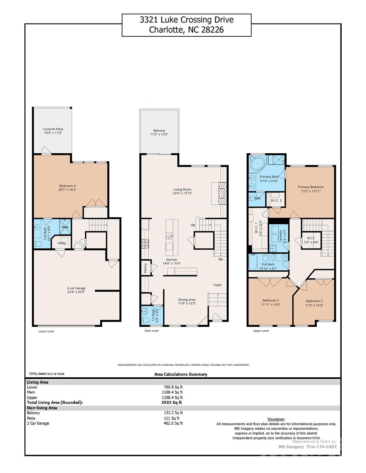 3321 Luke Crossing Drive Charlotte NC 28226