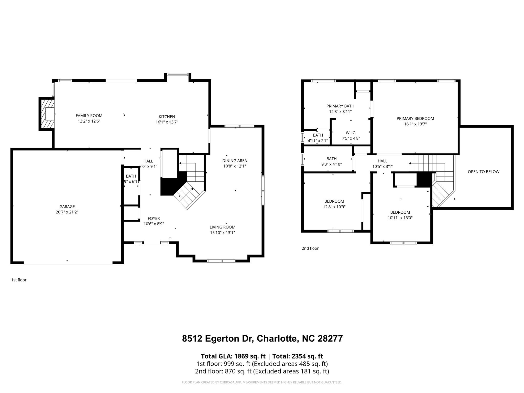 8512 Egerton Drive Charlotte NC 28277
