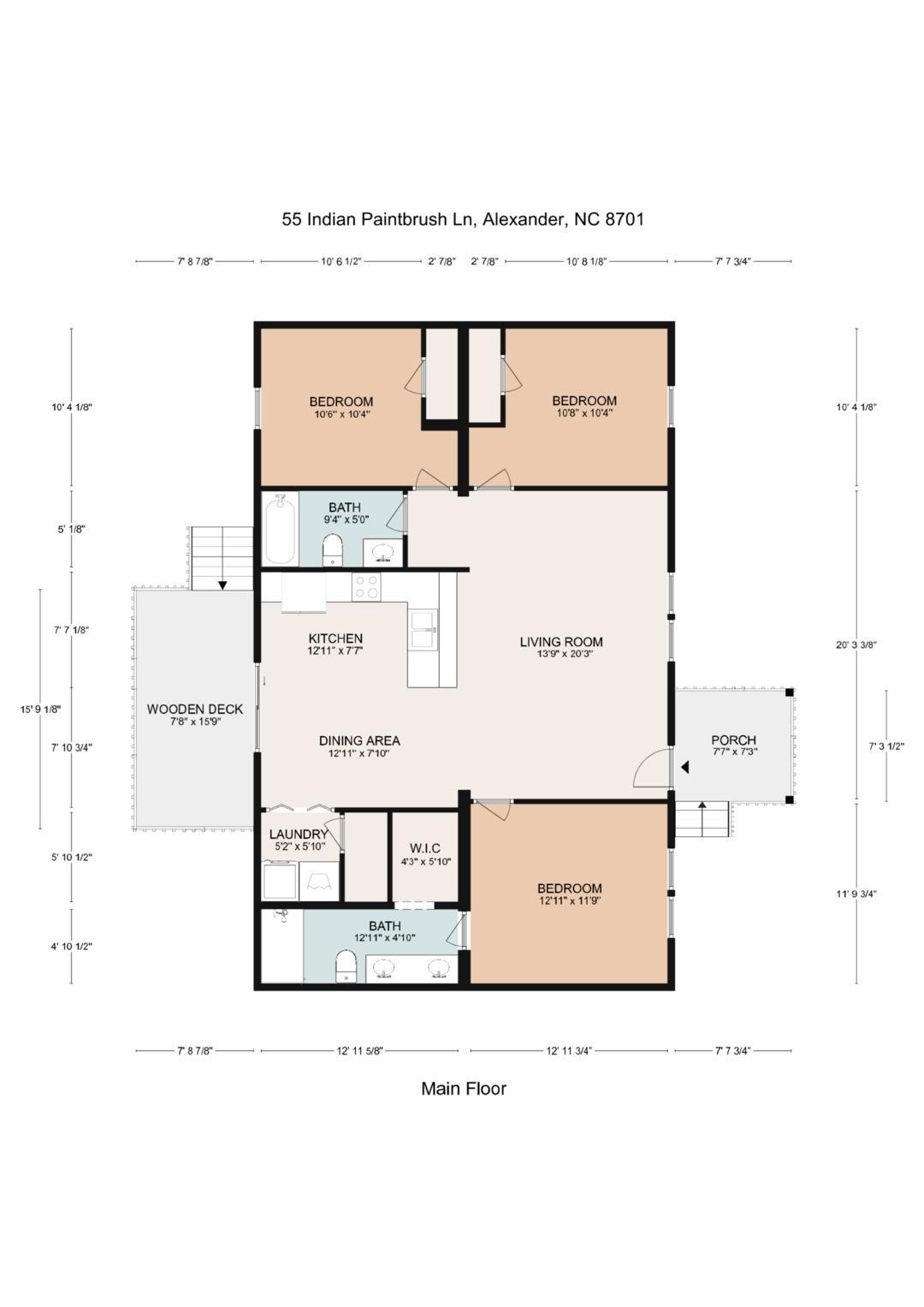 55 Indian Paintbrush Lane Alexander NC 28701