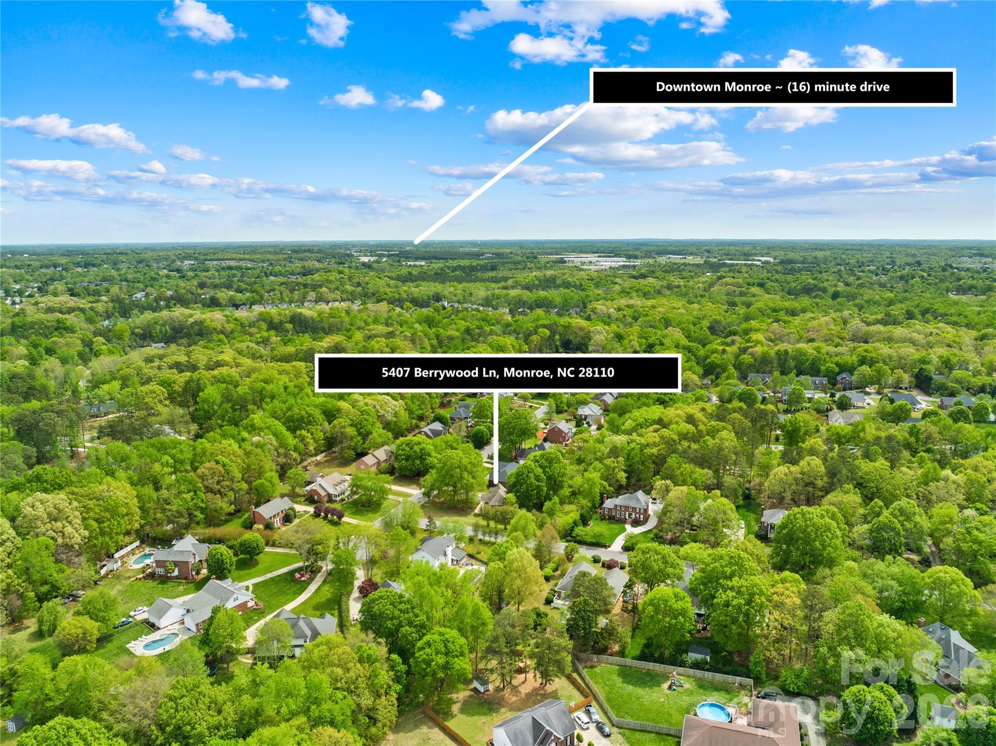 5407 Berrywood Lane Monroe NC 28110